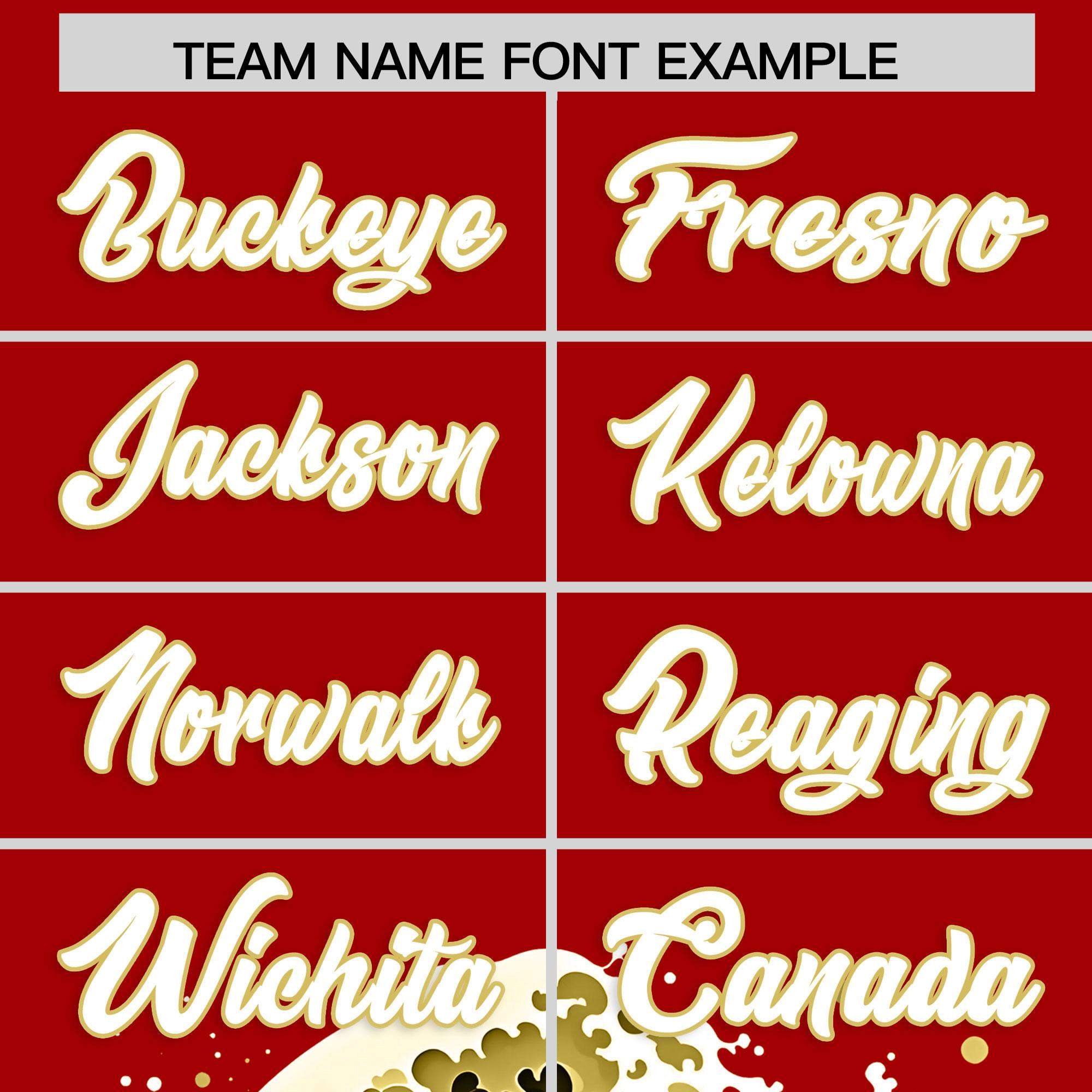 Custom Red Wave Graffiti Pattern Authentic Baseball Jersey | KXKSHOP