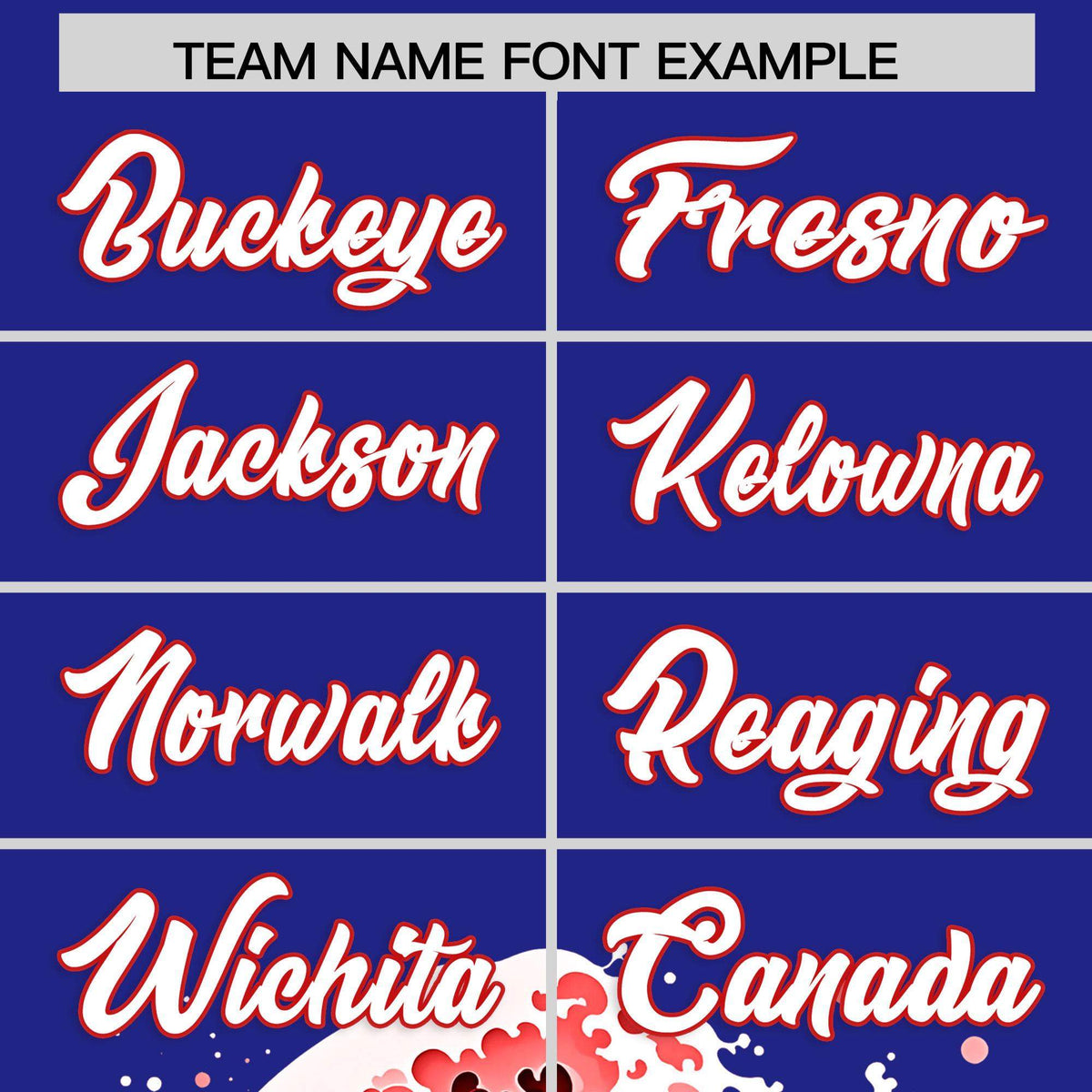 Custom Royal Wave Graffiti Pattern Authentic Baseball Jersey| KXKSHOP