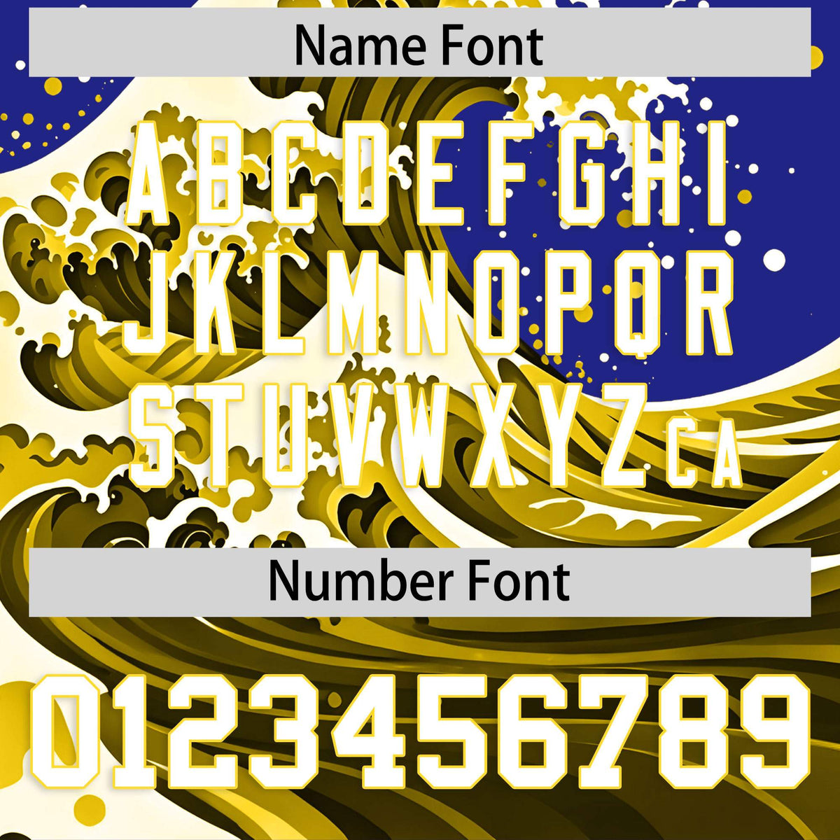 Custom Royal Wave Graffiti Pattern Authentic Baseball Jersey| KXKSHOP