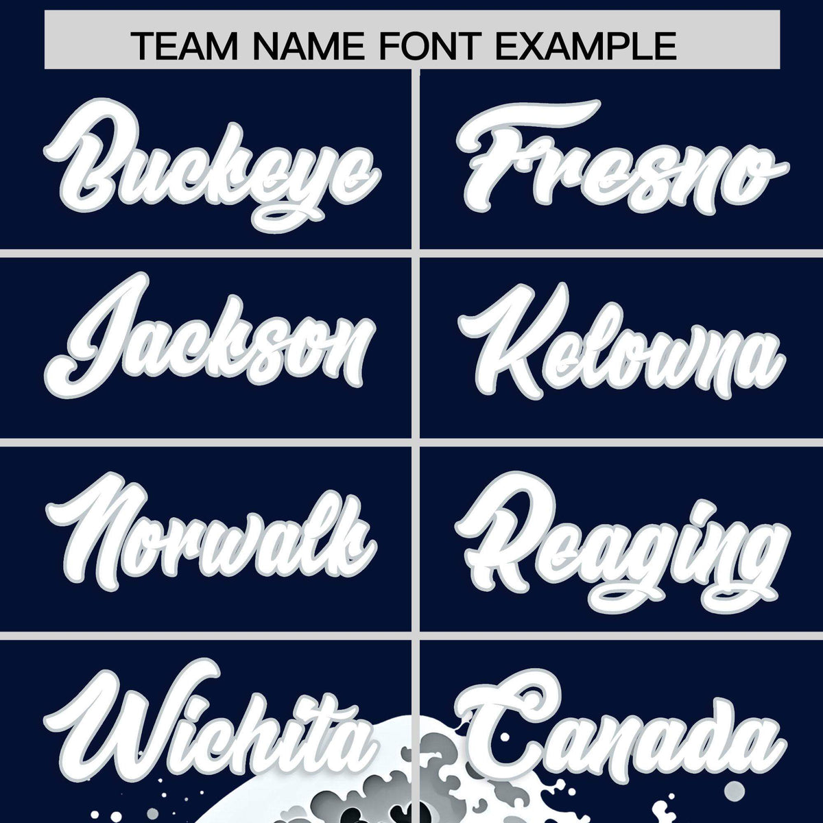 Custom Navy Wave Graffiti Pattern Authentic Baseball Jersey| KXKSHOP