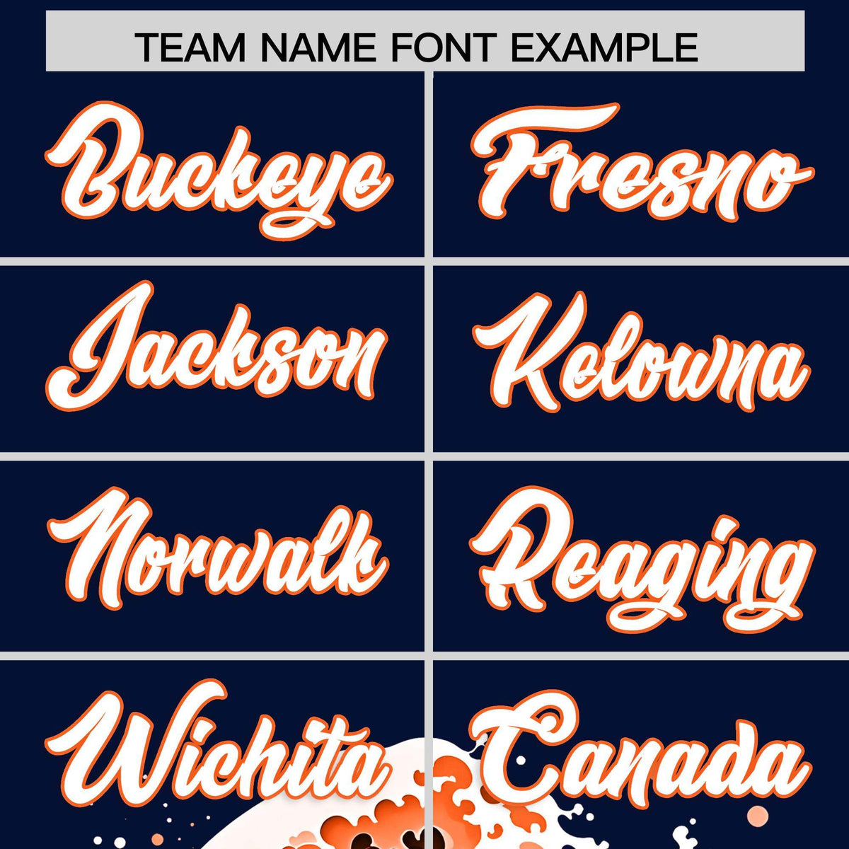 Custom Navy Wave Graffiti Pattern Authentic Baseball Jersey| KXKSHOP