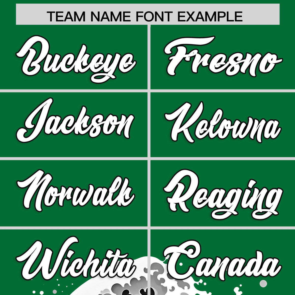 Custom Kelly Green Wave Graffiti Pattern Authentic Baseball Jersey| KXKSHOP