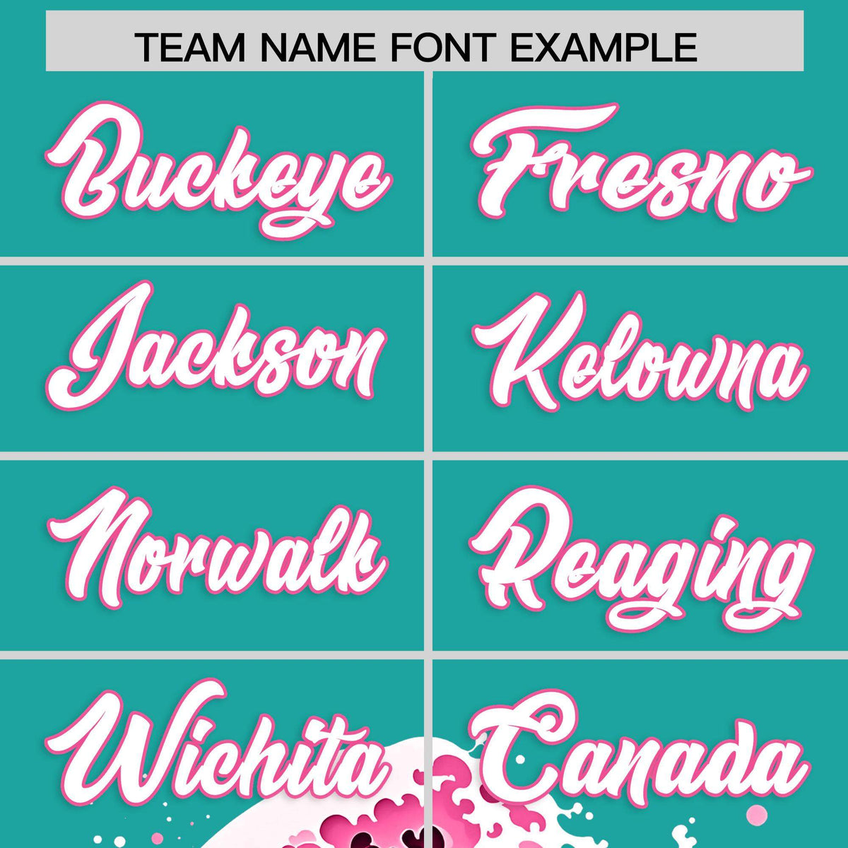 Custom Aqua Wave Graffiti Pattern Authentic Baseball Jersey| KXKSHOP