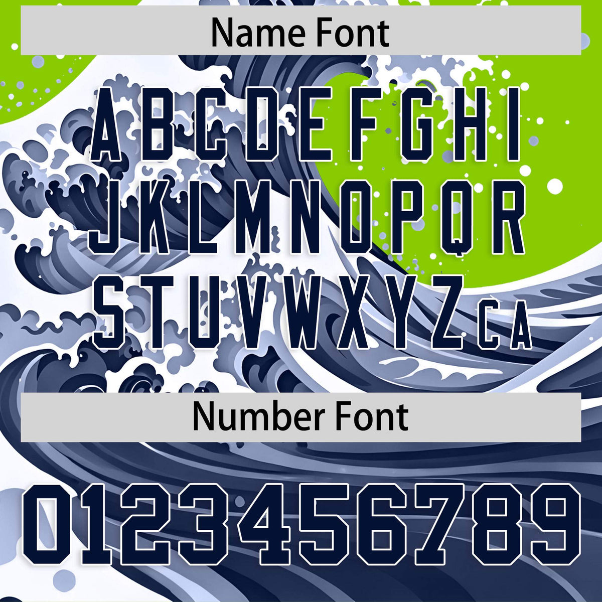 Custom Neon Green Wave Graffiti Pattern Authentic Baseball Jersey| KXKSHOP