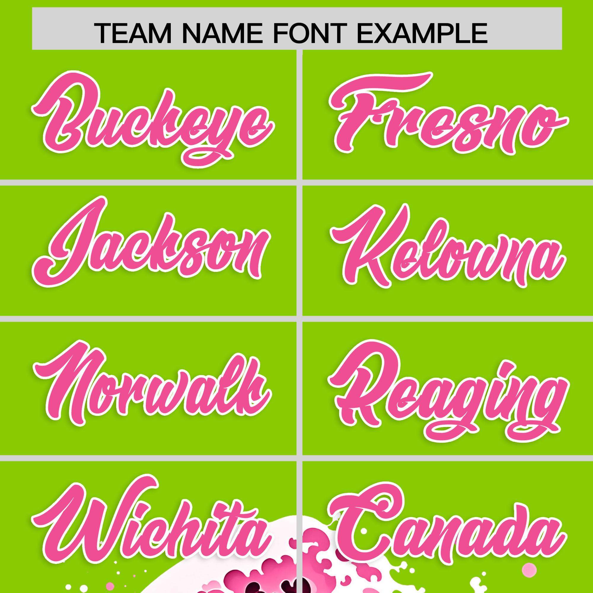 Custom Neon Green Wave Graffiti Pattern Authentic Baseball Jersey| KXKSHOP