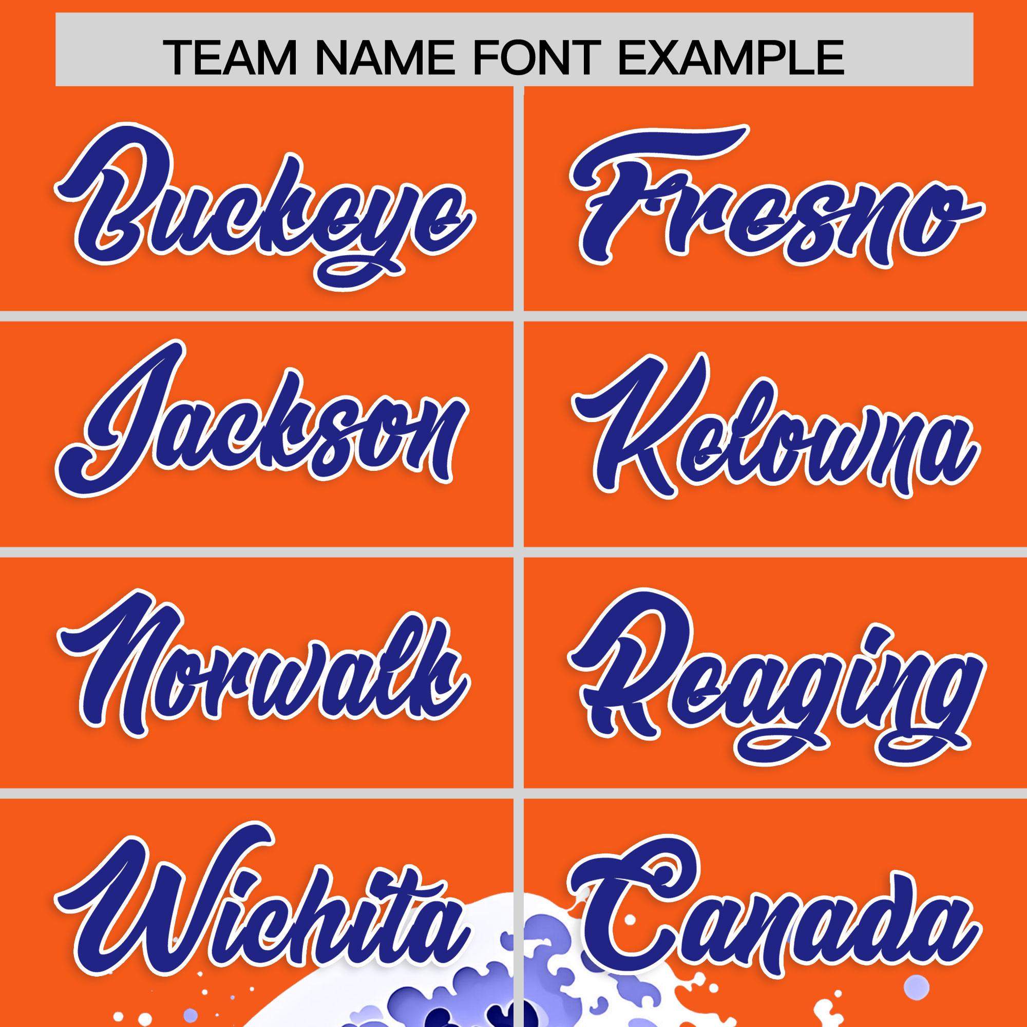 Custom Orange Wave Graffiti Pattern Authentic Baseball Jersey| KXKSHOP