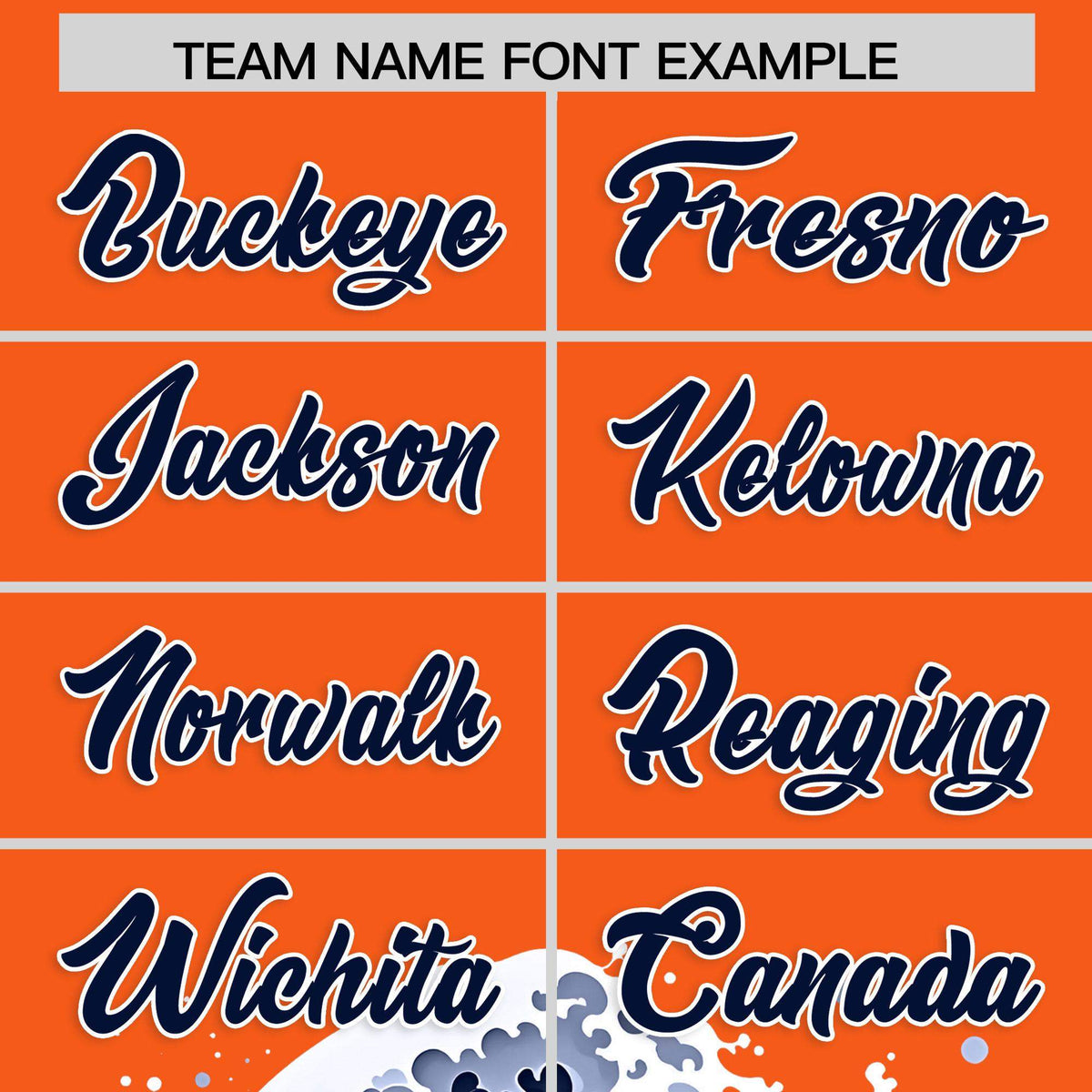 Custom Orange Wave Graffiti Pattern Authentic Baseball Jersey| KXKSHOP