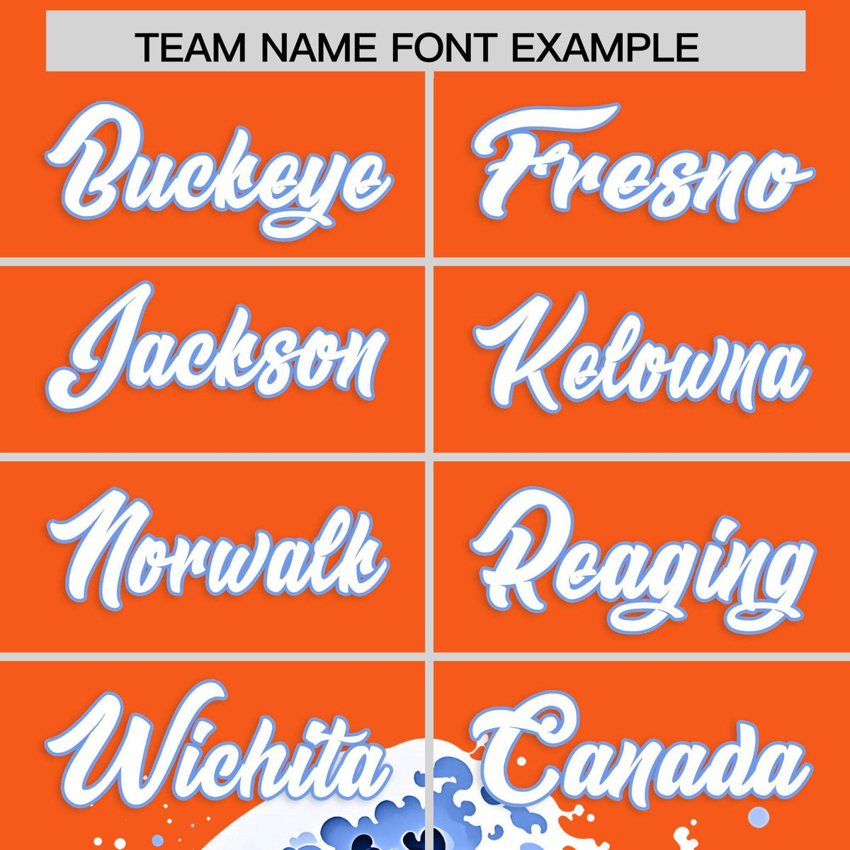 Custom Orange Wave Graffiti Pattern Authentic Baseball Jersey| KXKSHOP