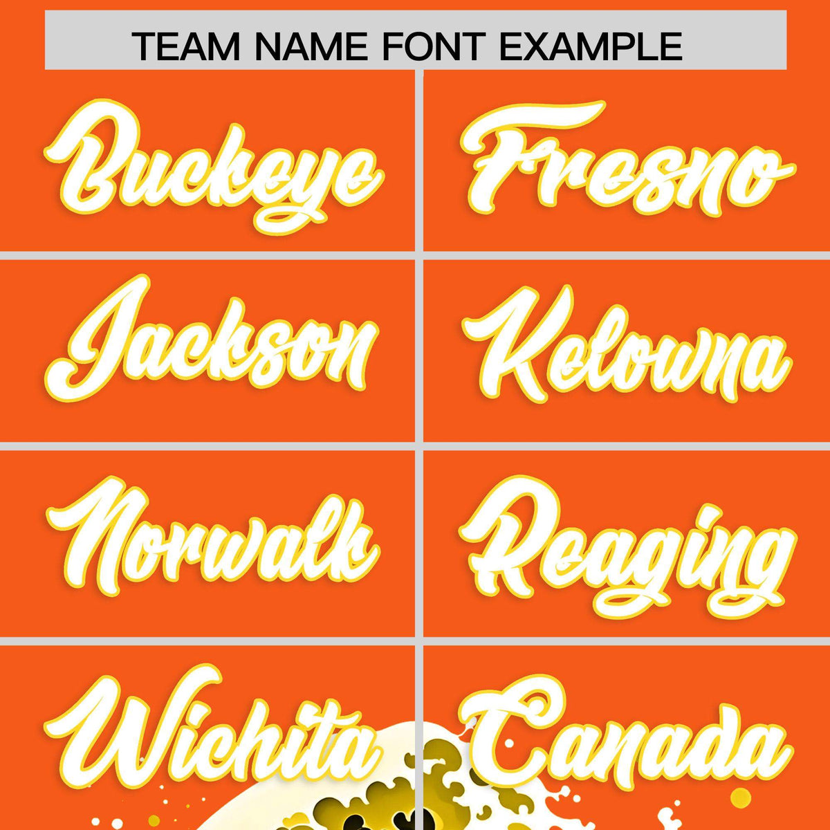 Custom Orange Wave Graffiti Pattern Authentic Baseball Jersey| KXKSHOP