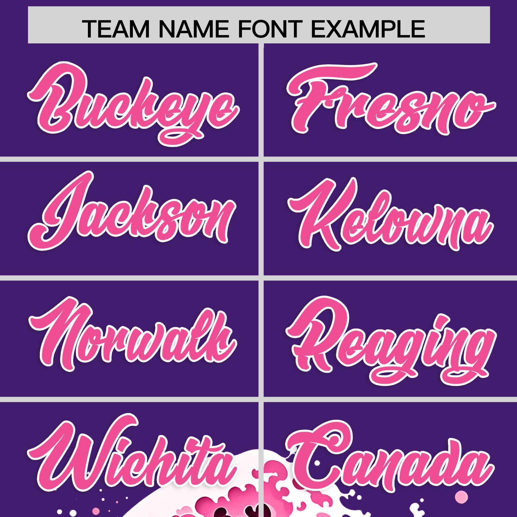 Custom Purple Wave Graffiti Pattern Authentic Baseball Jersey| KXKSHOP