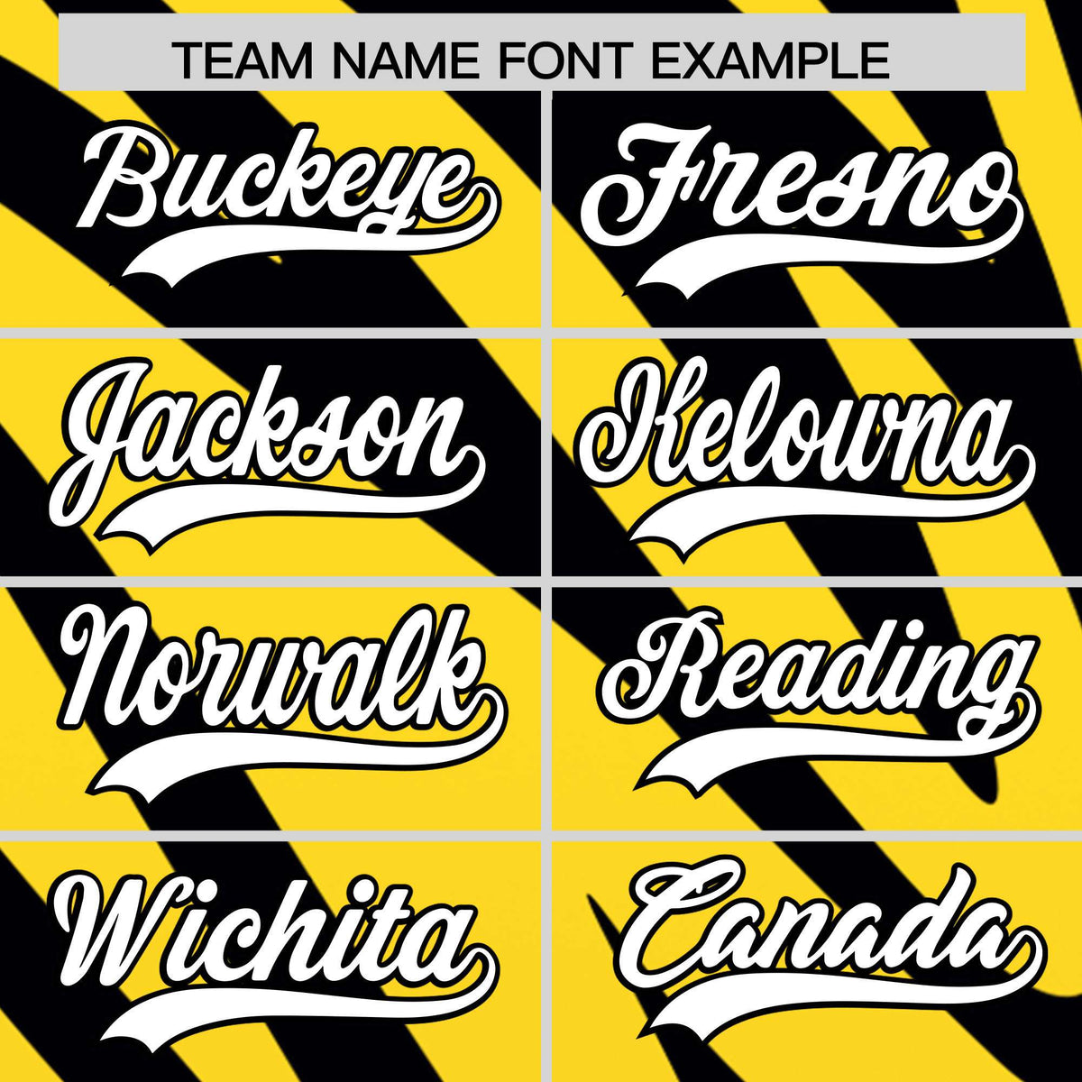 Custom Gold Black Tiger Stripe Gradient Animal Print Personalized Team Shirt Baseball Jersey