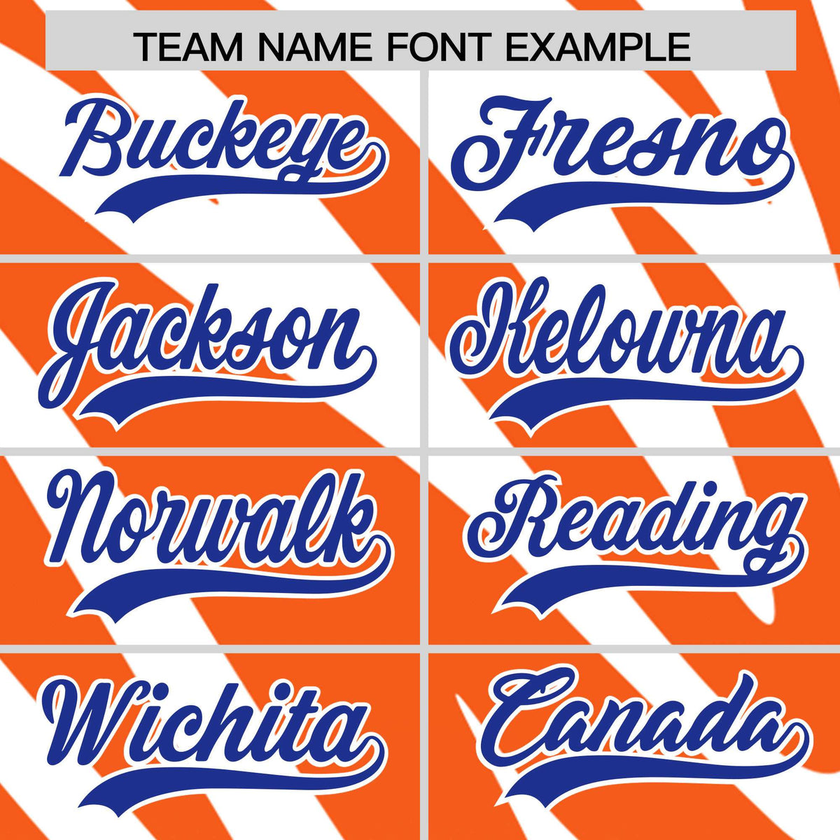 Custom Orange White Tiger Stripe Gradient Animal Print Personalized Team Shirt Baseball Jersey