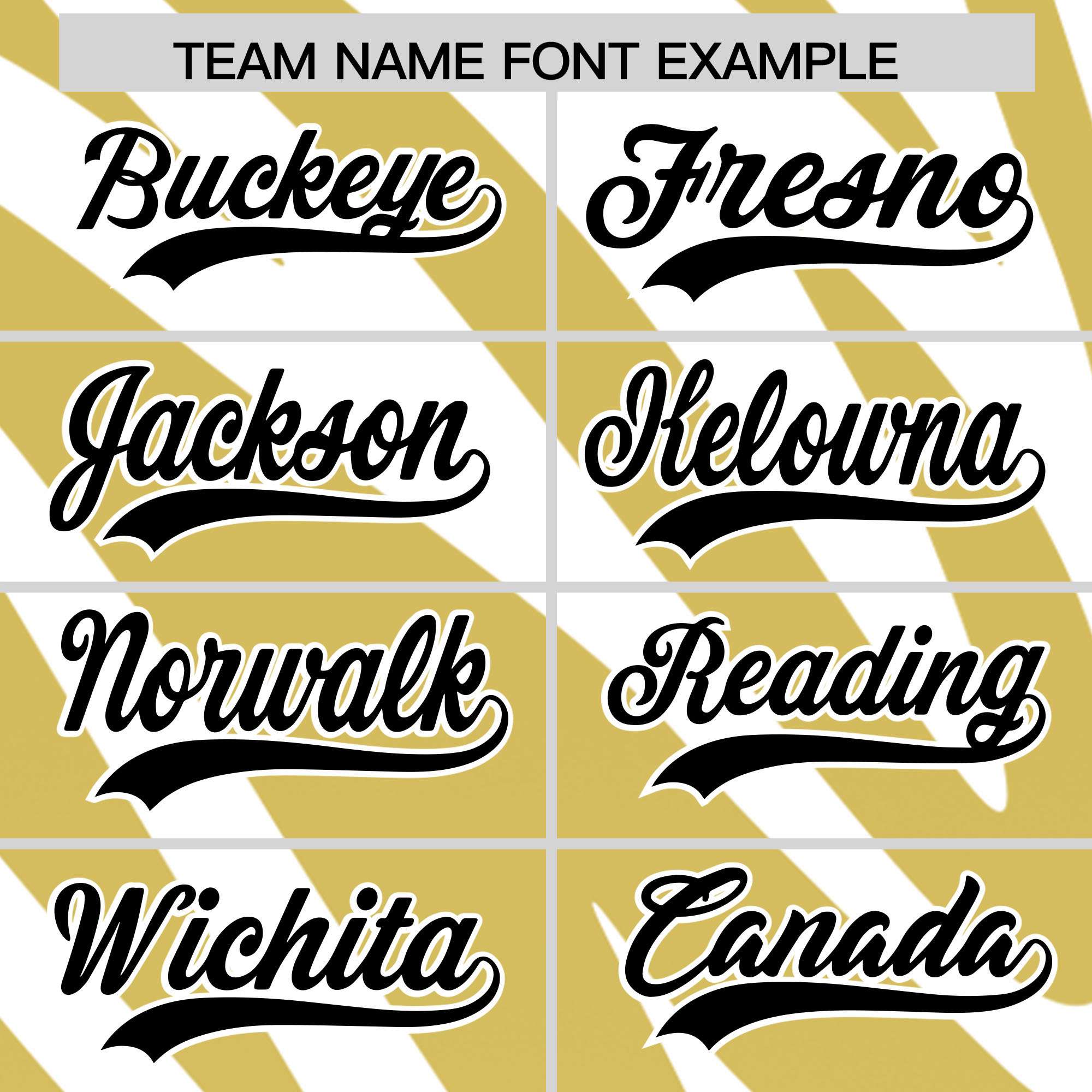 Custom Old Gold White Tiger Stripe Gradient Animal Print Personalized Team Shirt Baseball Jersey