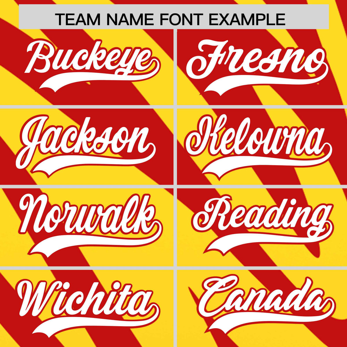 Custom Red Gold Tiger Stripe Gradient Animal Print Personalized Team Shirt Baseball Jersey