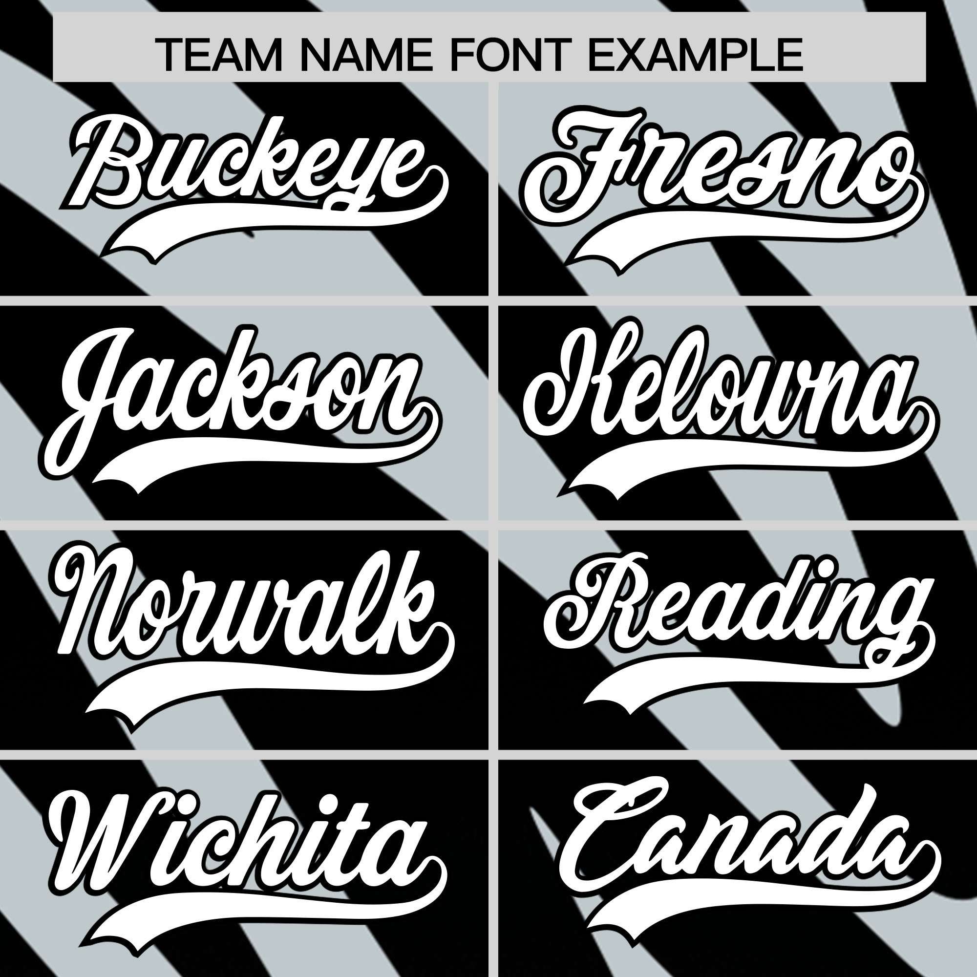 Custom Black Silver Tiger Stripe Gradient Animal Print Personalized Team Shirt Baseball Jersey