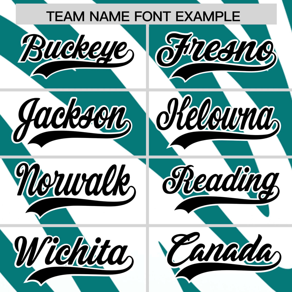 Custom Aqua White Tiger Stripe Gradient Animal Print Personalized Team Shirt Baseball Jersey