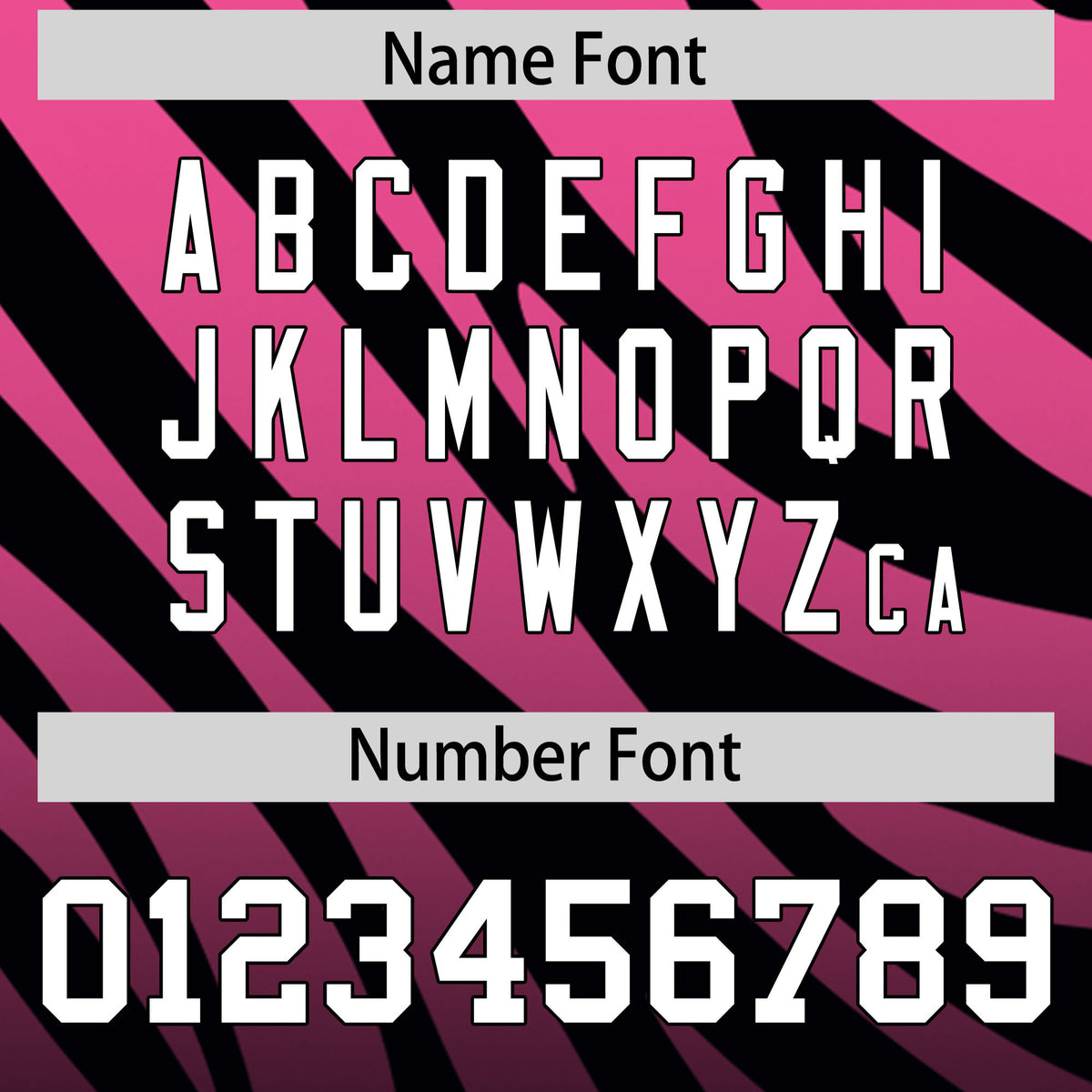 Custom Pink Black Tiger Stripe Gradient Animal Print Personalized Team Shirt Baseball Jersey