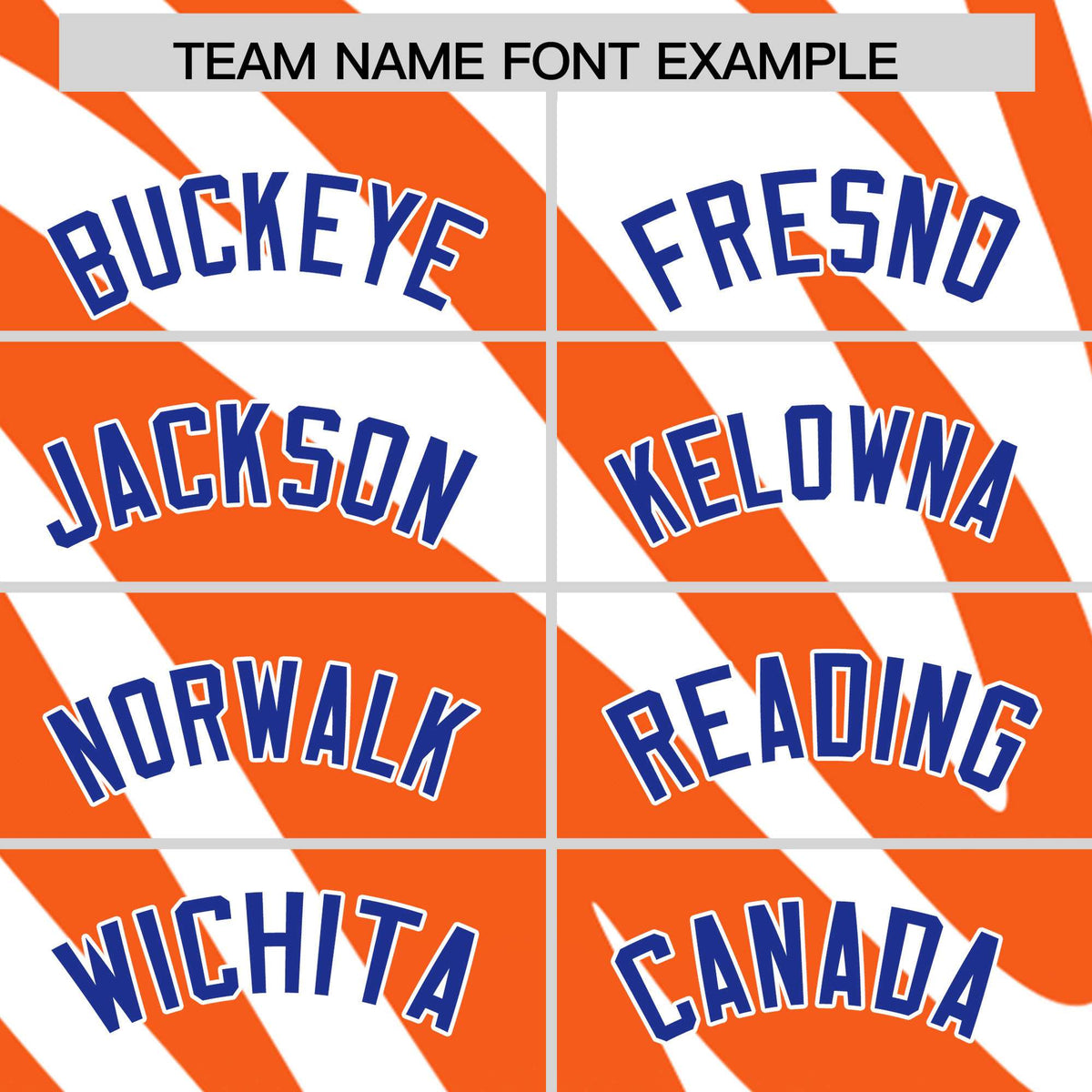 Custom Orange White Tiger Stripe Gradient Animal Print Personalized Team Shirt Baseball Jersey