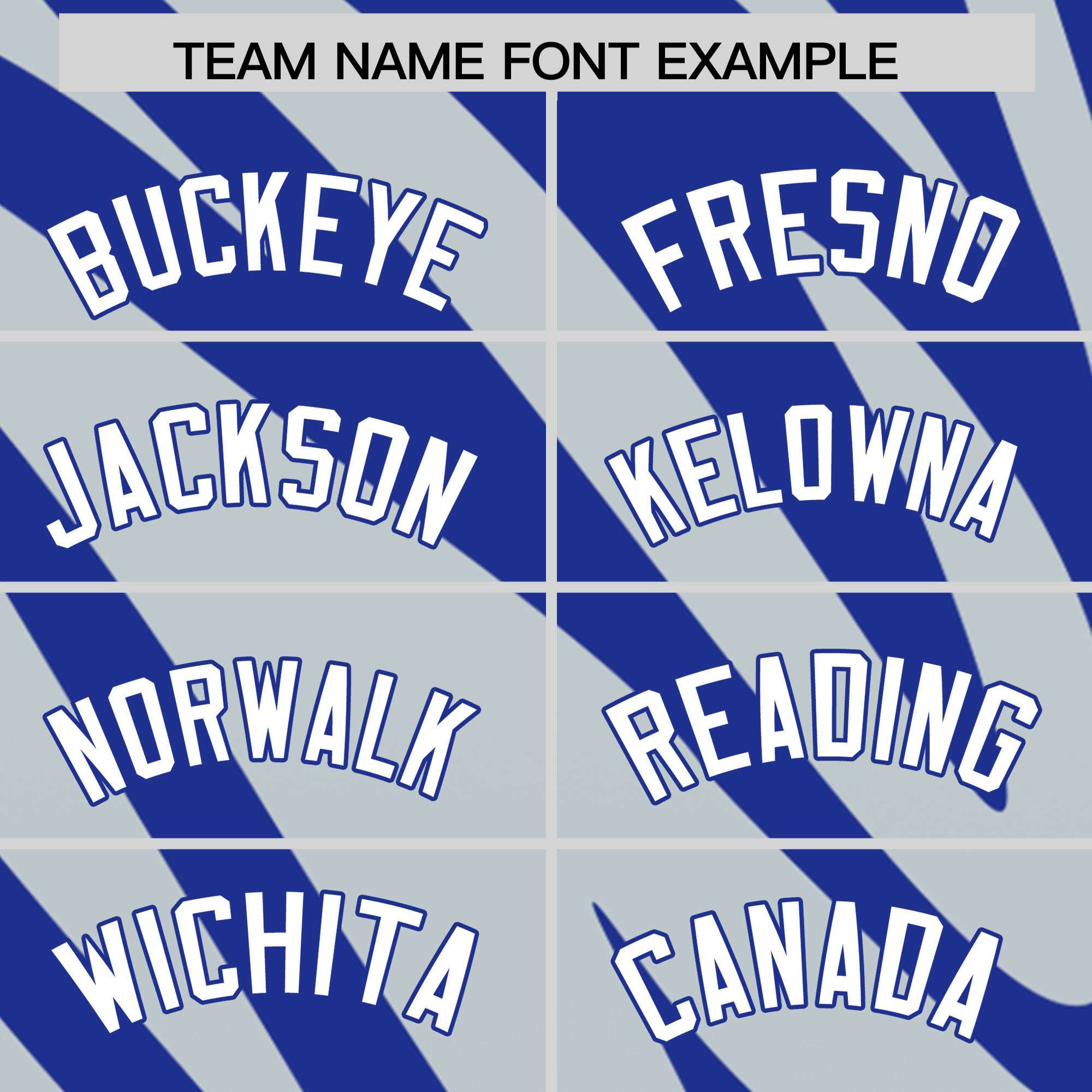 Custom Royal Silver Tiger Stripe Gradient Animal Print Personalized Team Shirt Baseball Jersey