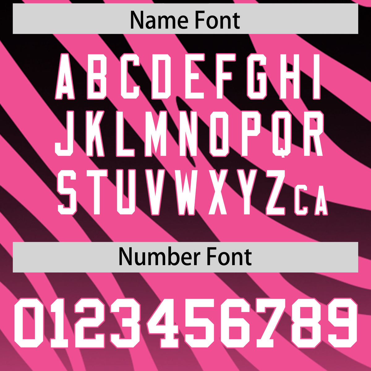 Custom Pink Black Tiger Stripe Gradient Animal Print Personalized Team Shirt Baseball Jersey