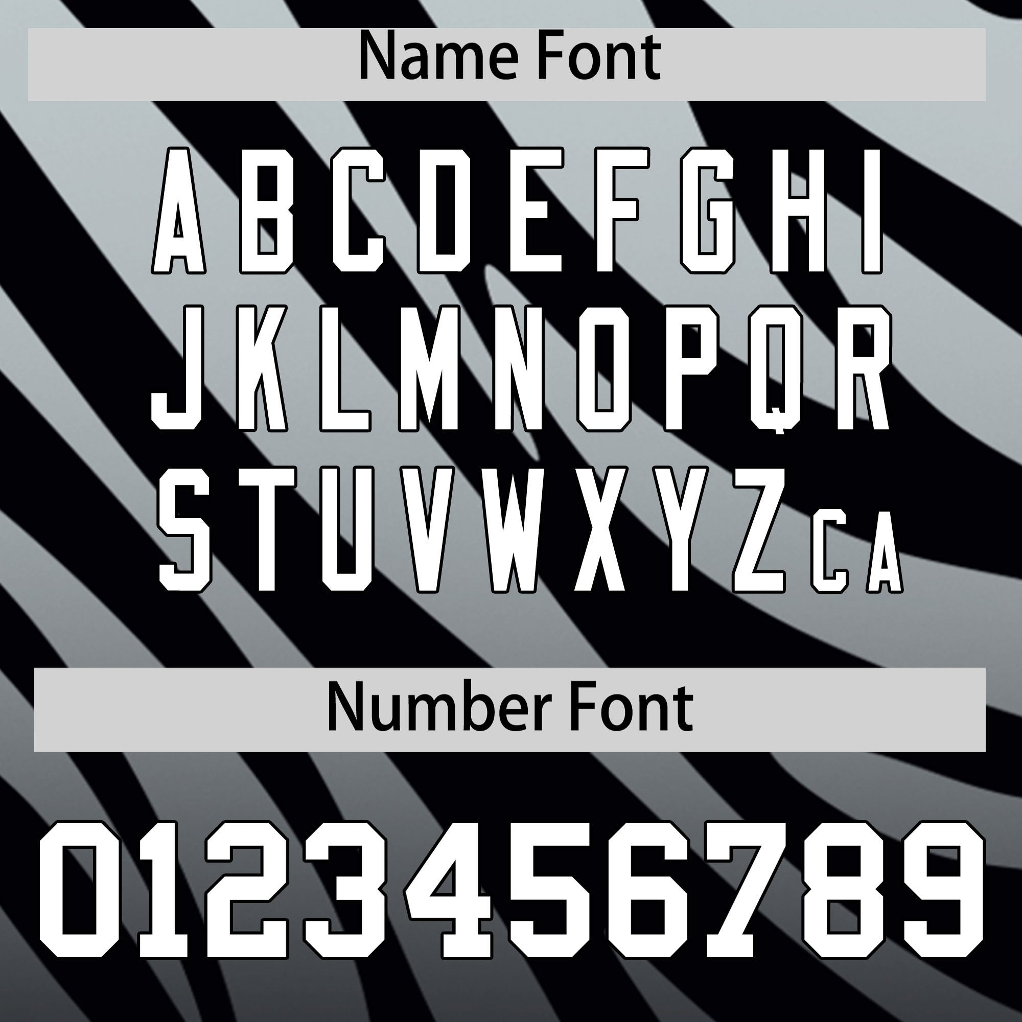 Custom Silver Black Tiger Stripe Gradient Animal Print Personalized Team Shirt Baseball Jersey