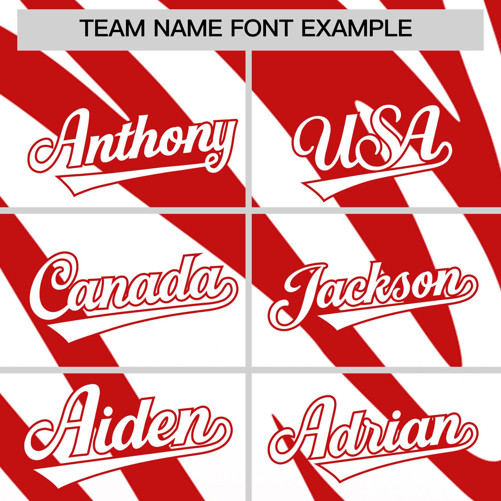 Custom Red White Tiger Stripe Gradient Animal Print Personalized Team Shirt Baseball Jersey