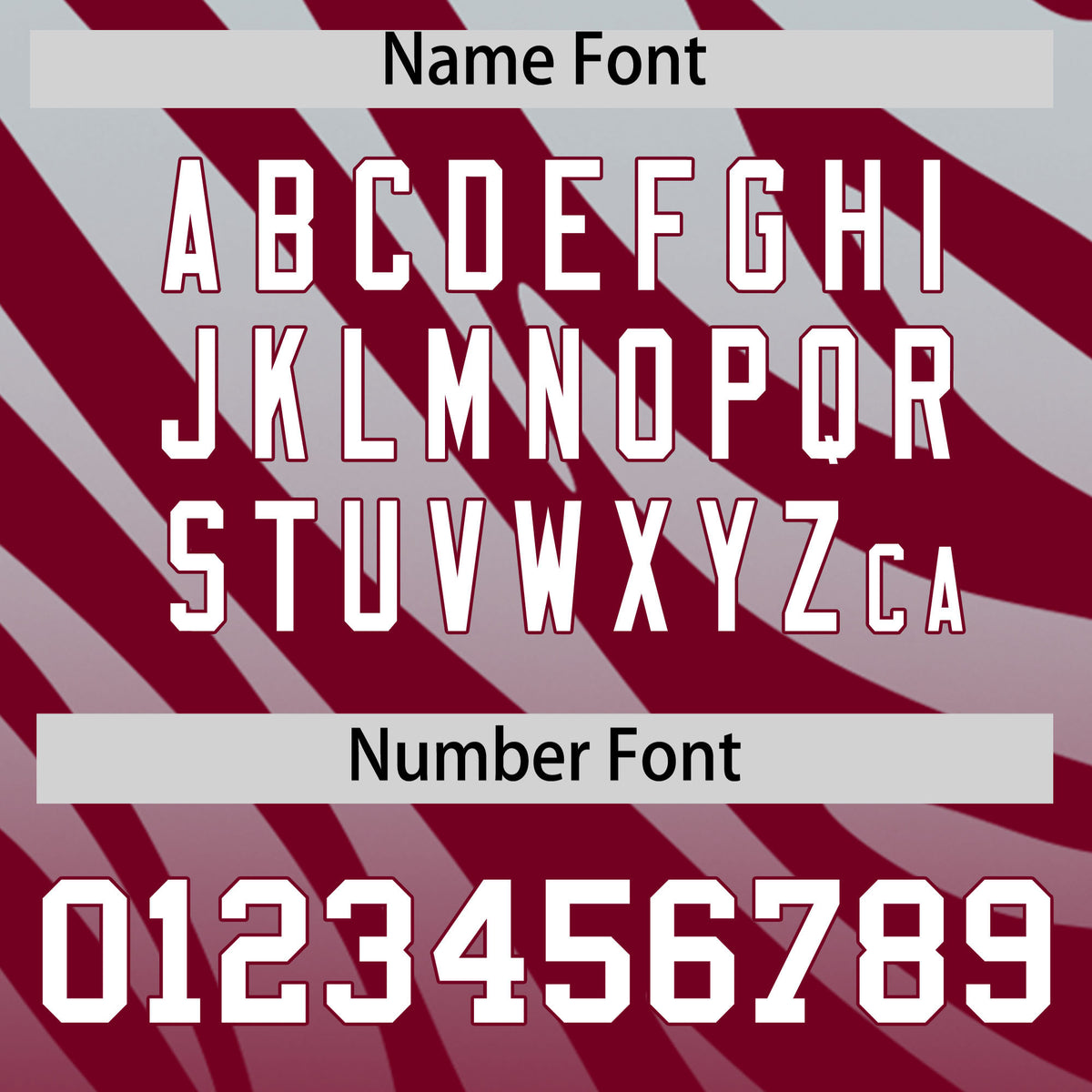 Custom Crimson Silver Tiger Stripe Gradient Animal Print Personalized Team Shirt Baseball Jersey