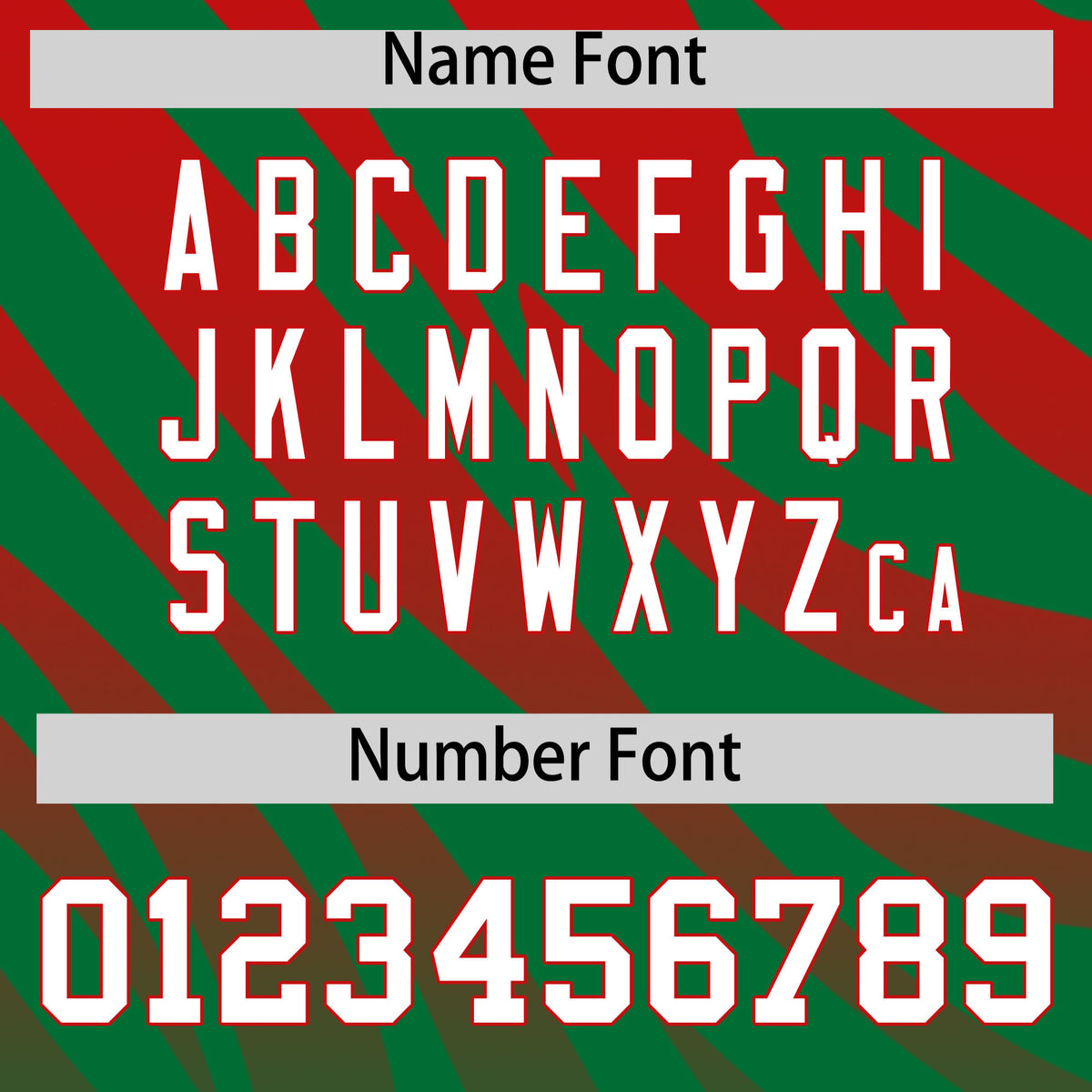 Custom Kelly Green Red Tiger Stripe Gradient Animal Print Personalized Team Shirt Baseball Jersey