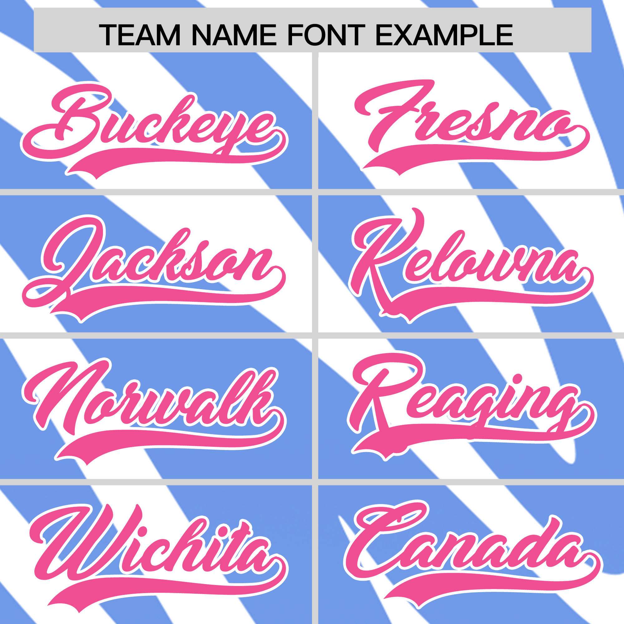 Custom Light Blue White Tiger Stripe Gradient Animal Print Personalized Team Shirt Baseball Jersey