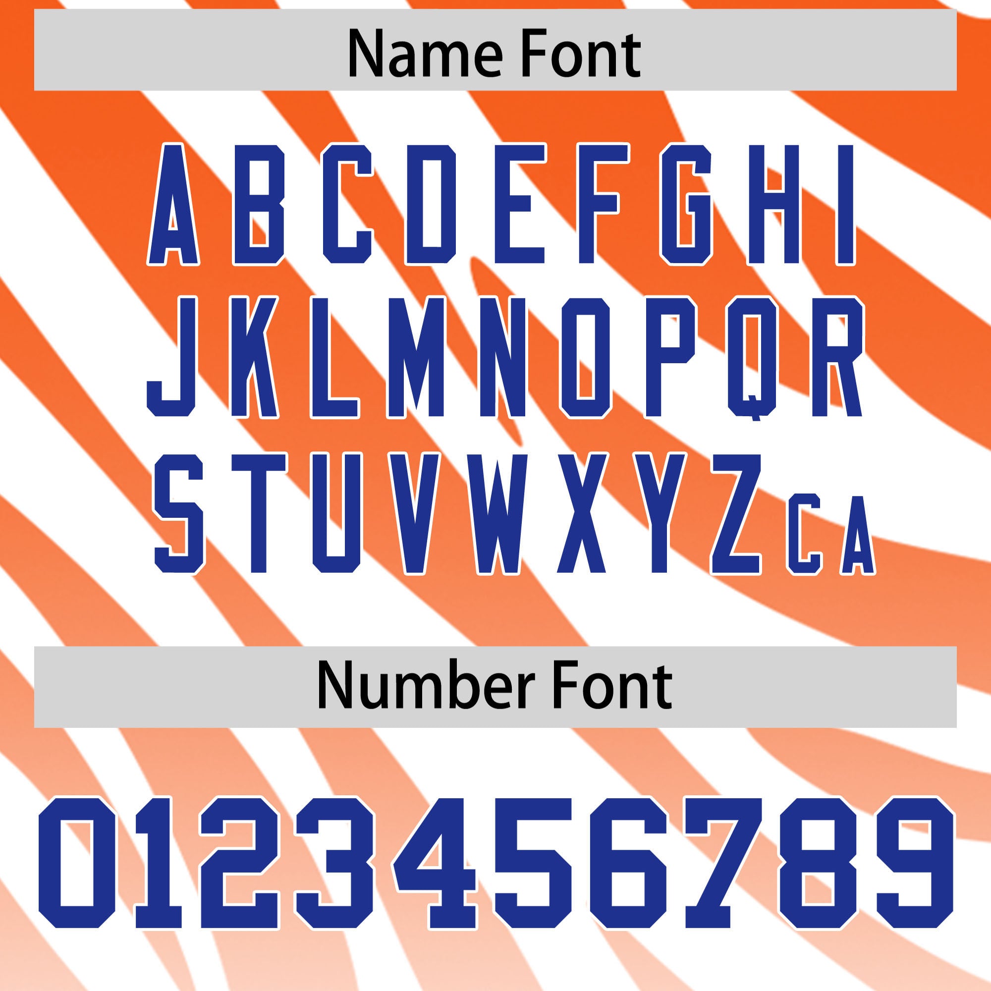 Custom Orange White Tiger Stripe Gradient Animal Print Personalized Team Shirt Baseball Jersey