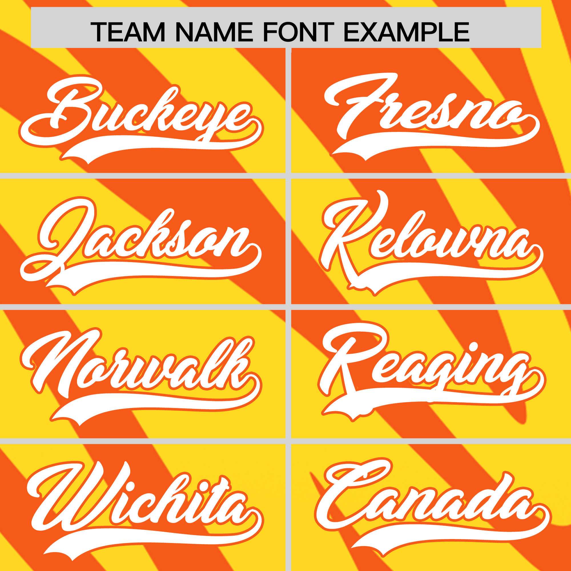 Custom Orange Gold Tiger Stripe Gradient Animal Print Personalized Team Shirt Baseball Jersey