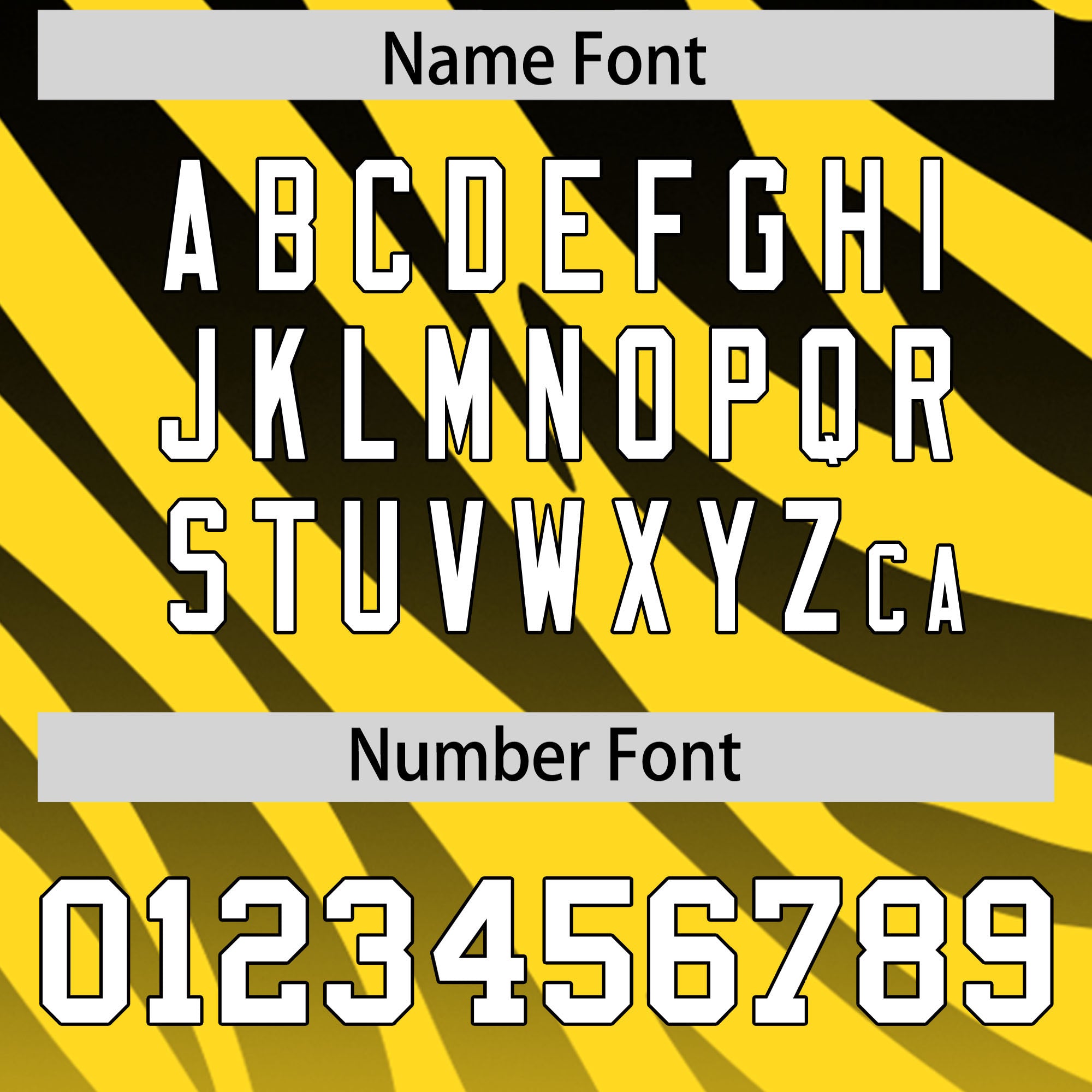 Custom Gold Black Tiger Stripe Gradient Animal Print Personalized Team Shirt Baseball Jersey