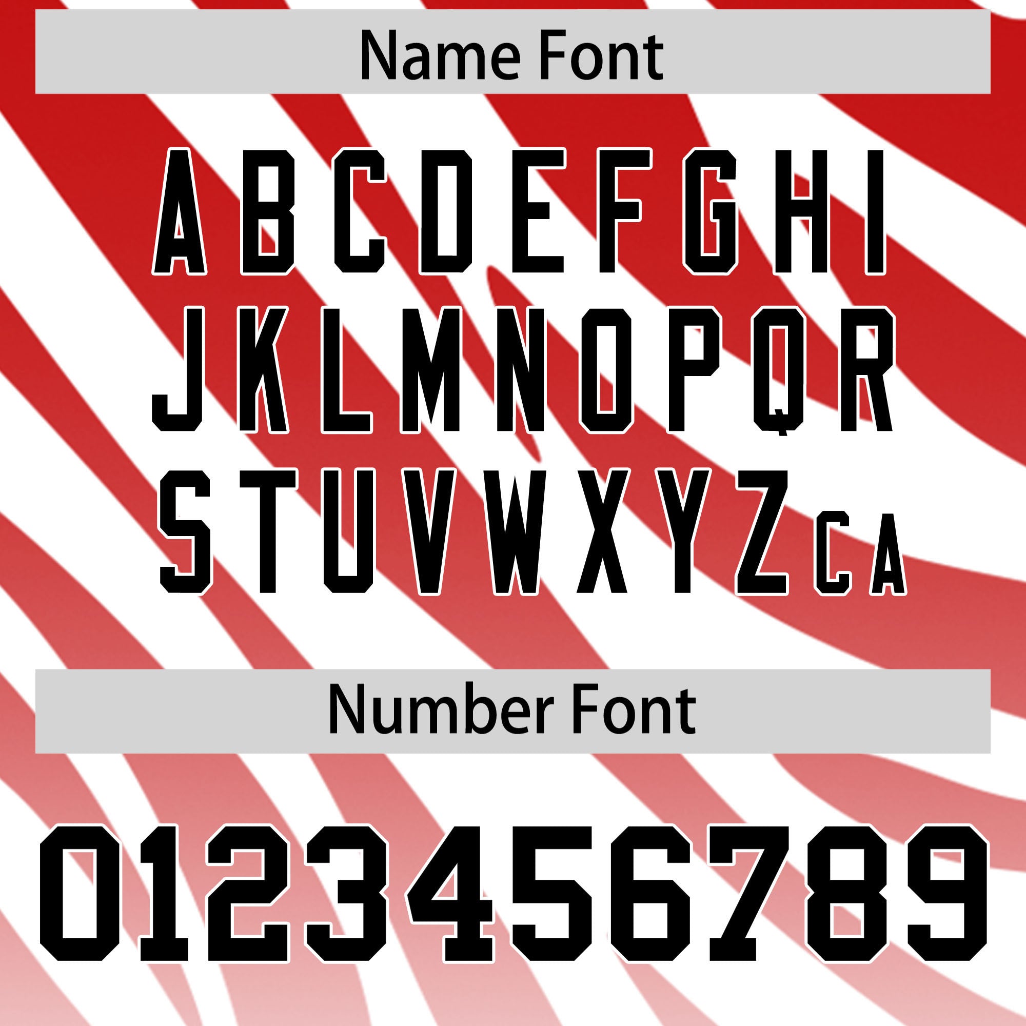 Custom Red White Tiger Stripe Gradient Animal Print Personalized Team Shirt Baseball Jersey