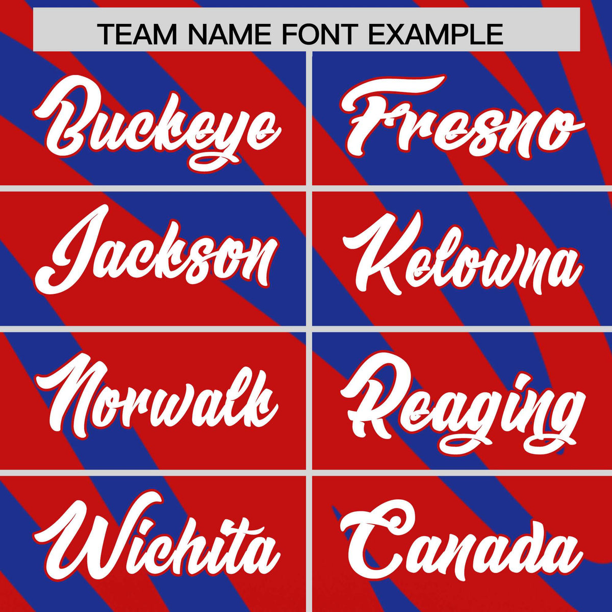 Custom Red Royal Tiger Stripe Gradient Animal Print Personalized Team Shirt Baseball Jersey