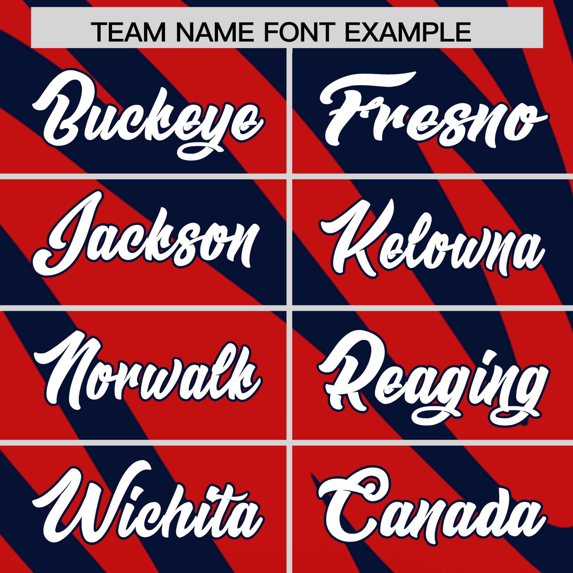 Custom Red Navy Tiger Stripe Gradient Animal Print Personalized Team Shirt Baseball Jersey