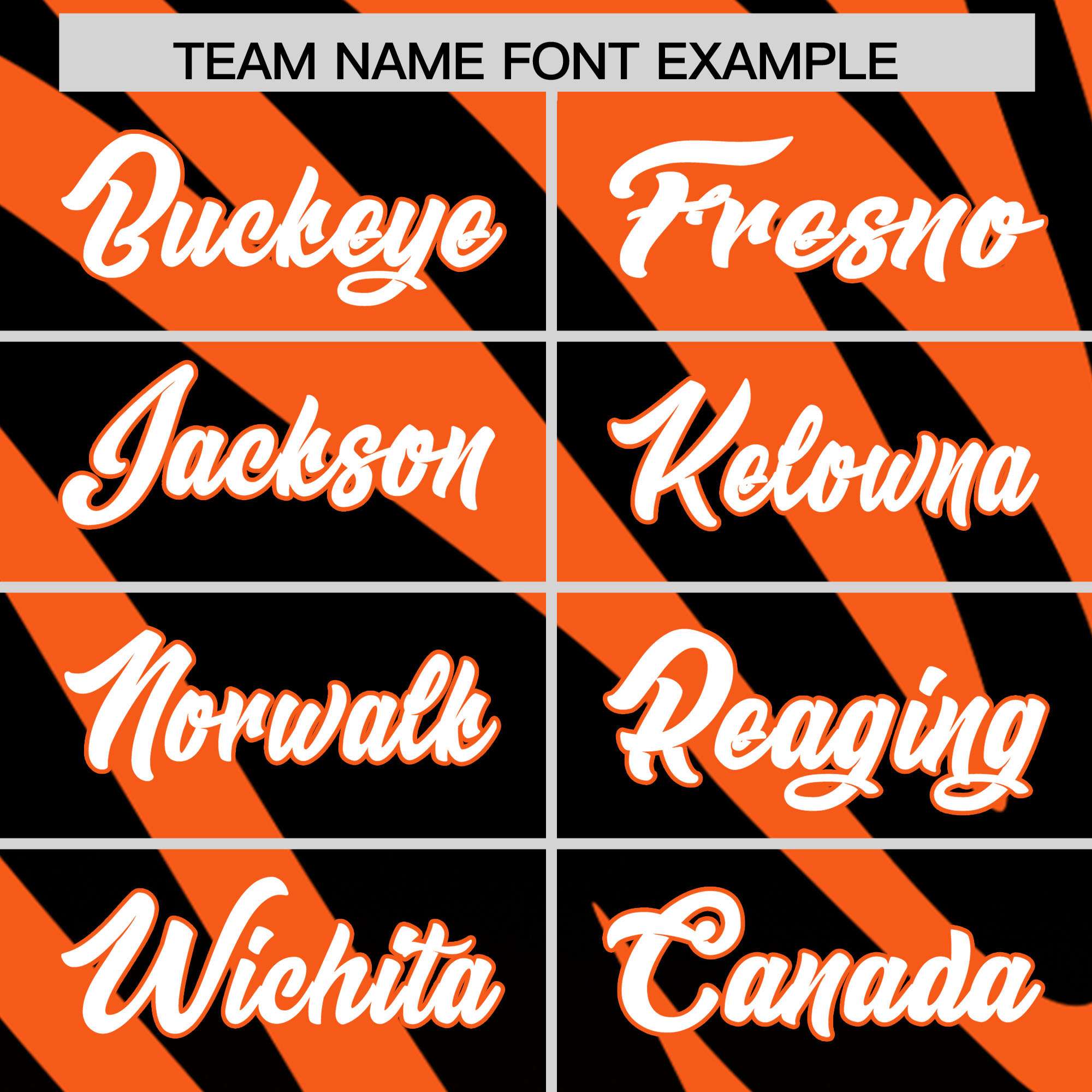 Custom Black Orange Tiger Stripe Gradient Animal Print Personalized Team Shirt Baseball Jersey