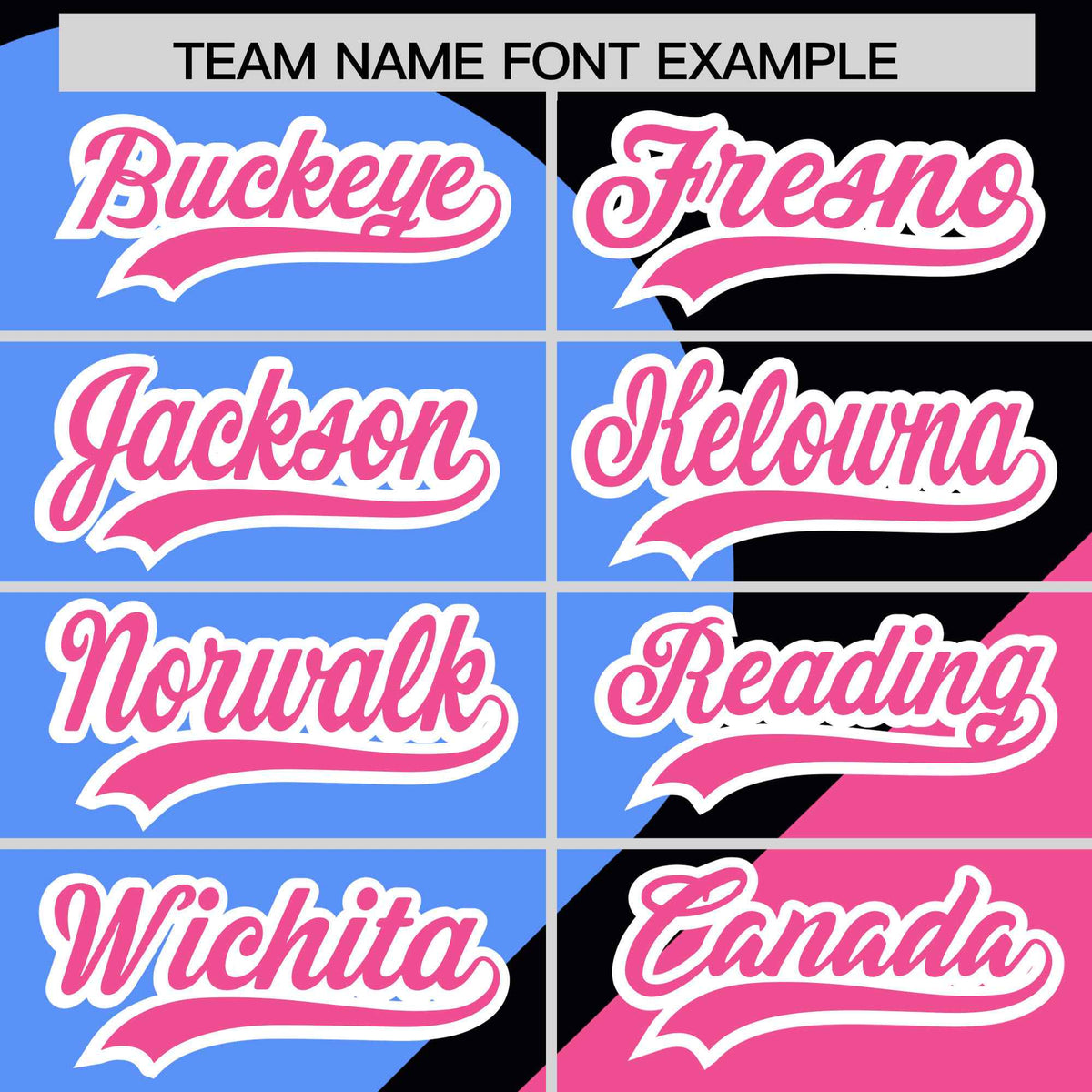 Custom Black Powder Blue-Pink Color Block Personalized Half Heart Pattern Authentic Baseball Jersey| KXKSHOP