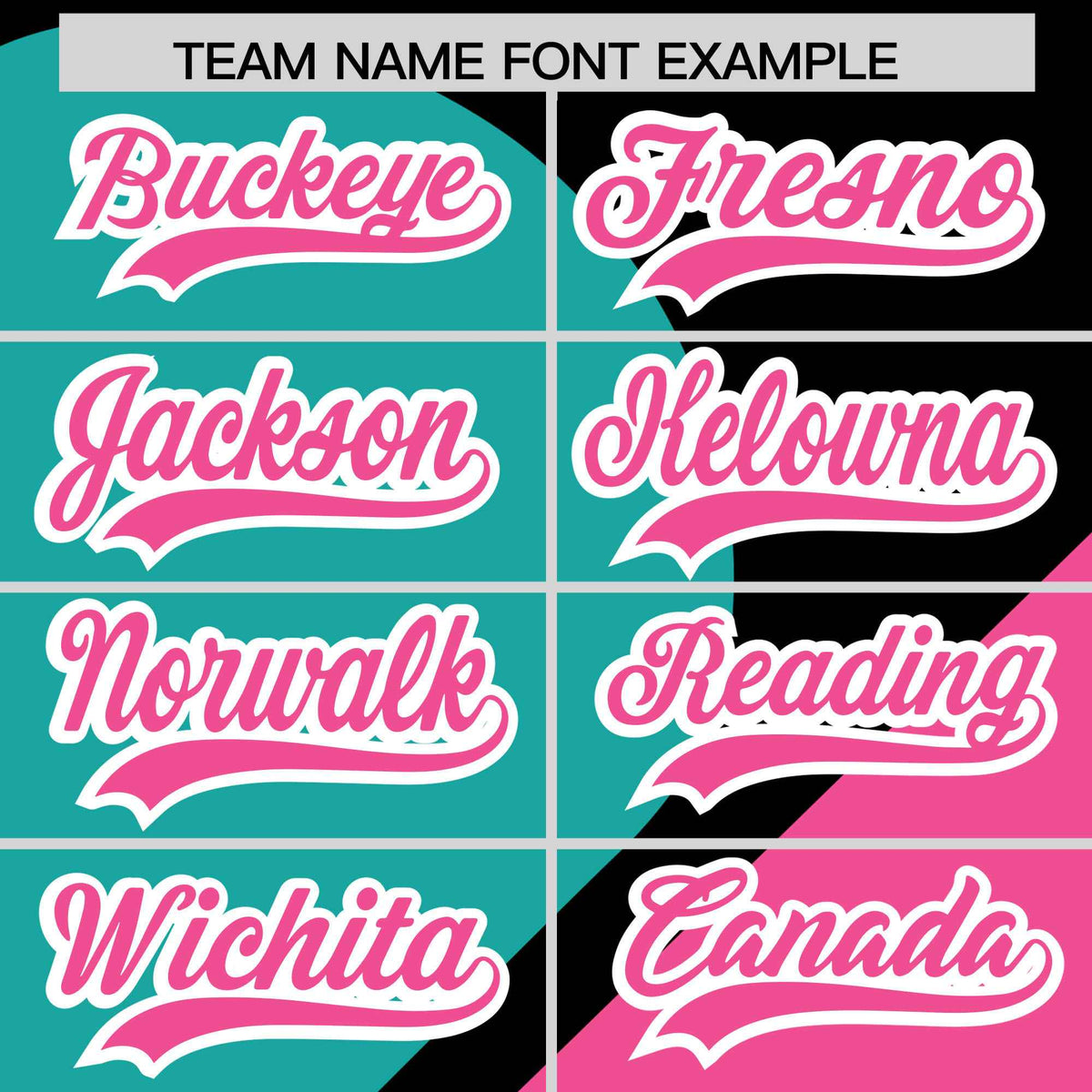 Custom Black Aqua-Pink Color Block Personalized Half Heart Pattern Authentic Baseball Jersey| KXKSHOP