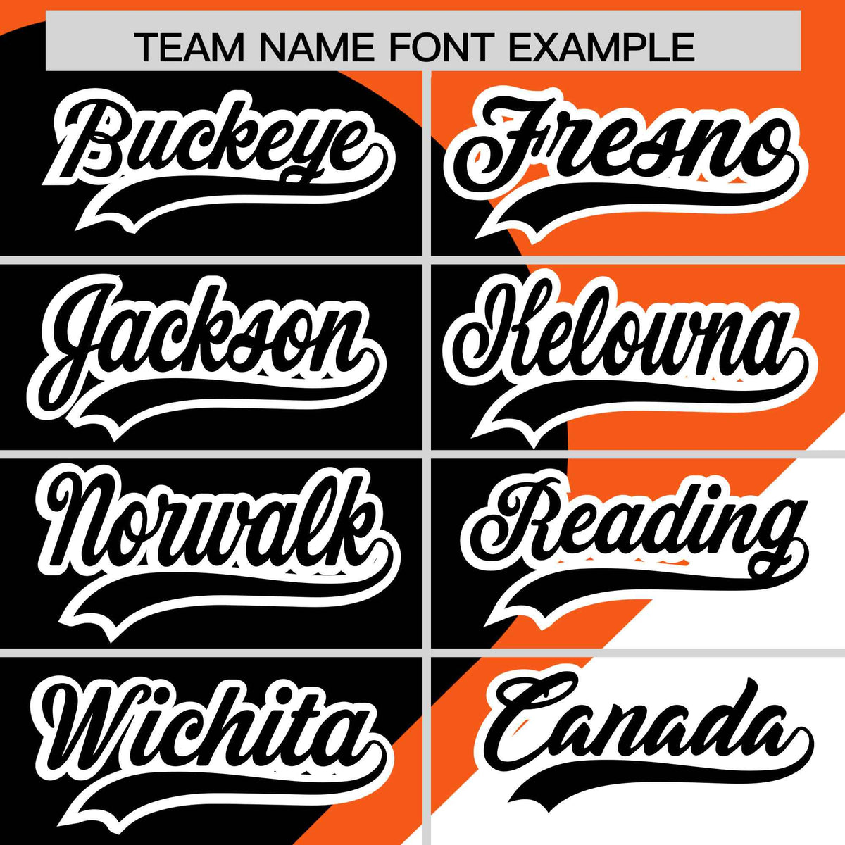 Custom Orange Black-White Color Block Personalized Half Heart Pattern Authentic Baseball Jersey| KXKSHOP