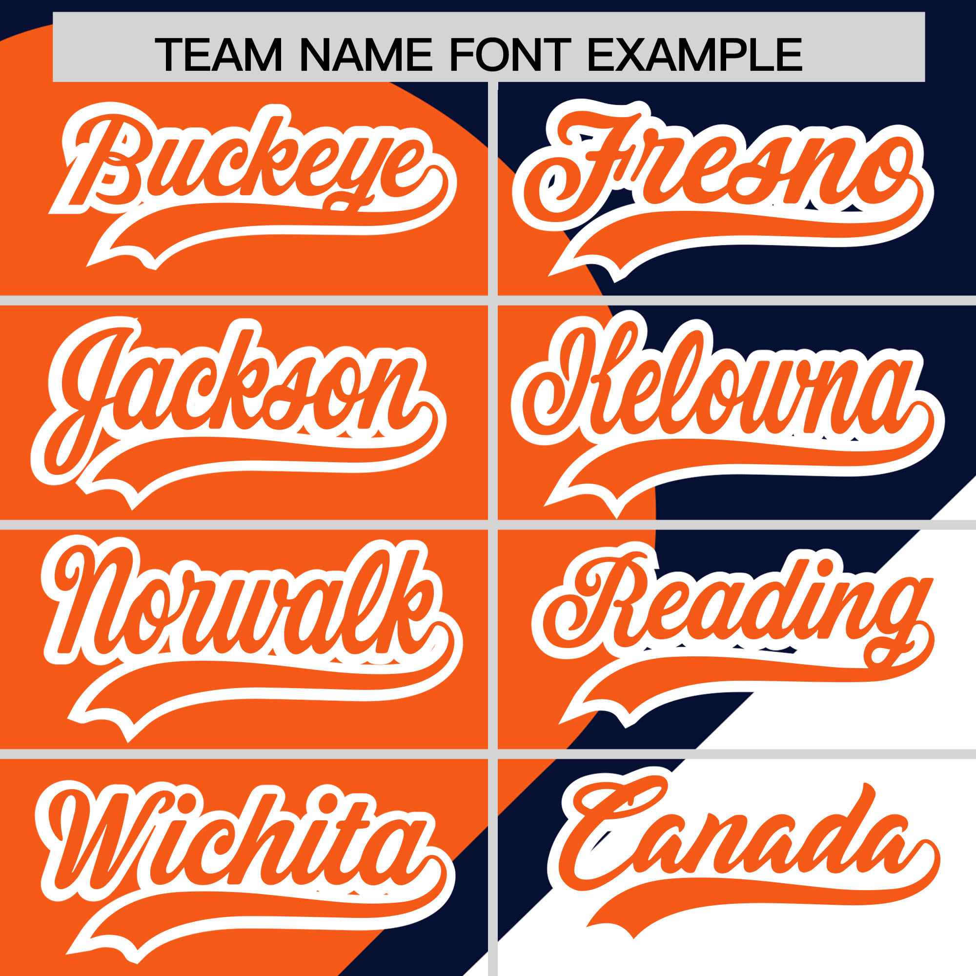 Custom Navy Orange-White Color Block Personalized Half Heart Pattern Authentic Baseball Jersey| KXKSHOP