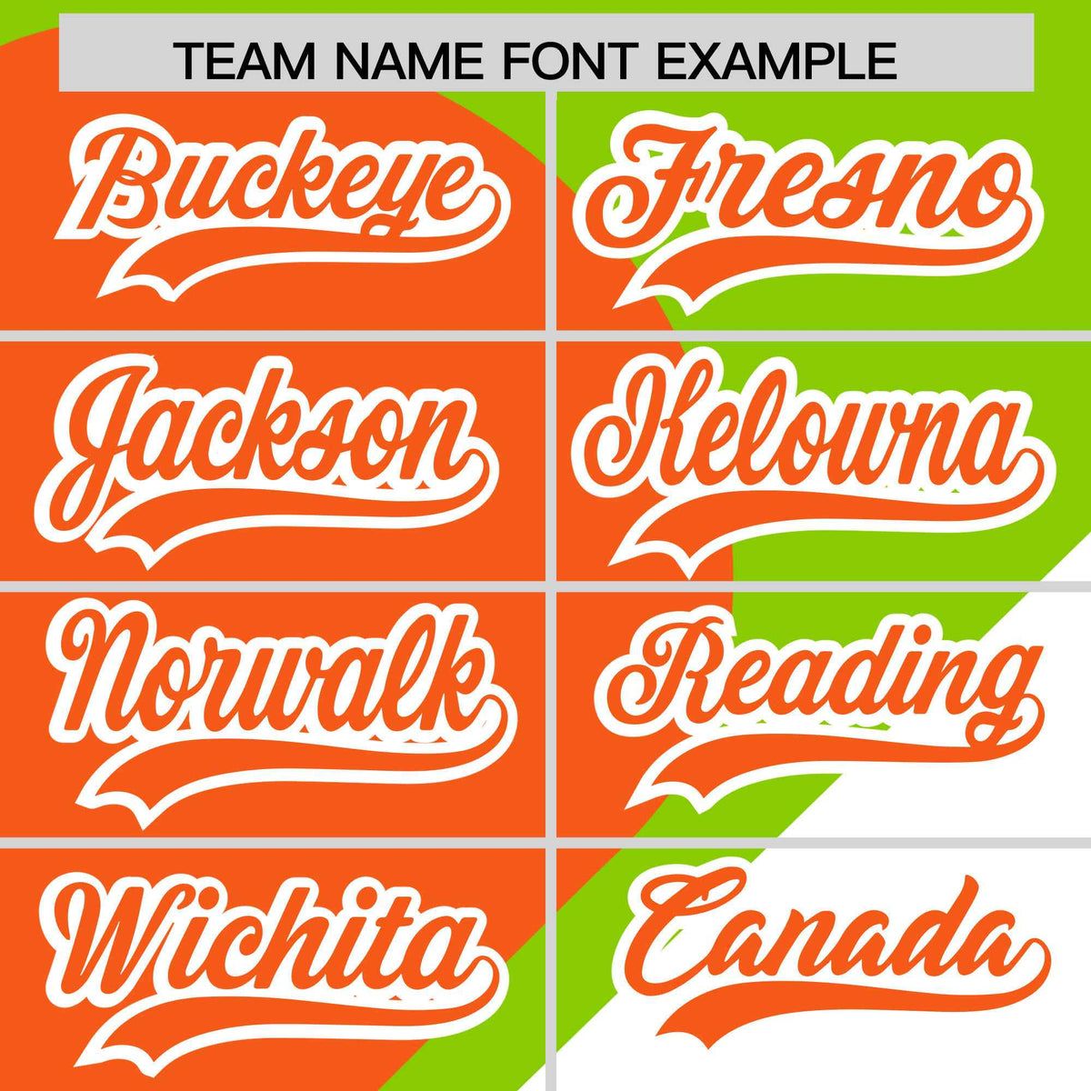 Custom Neon Green Orange-White Color Block Personalized Half Heart Pattern Authentic Baseball Jersey| KXKSHOP