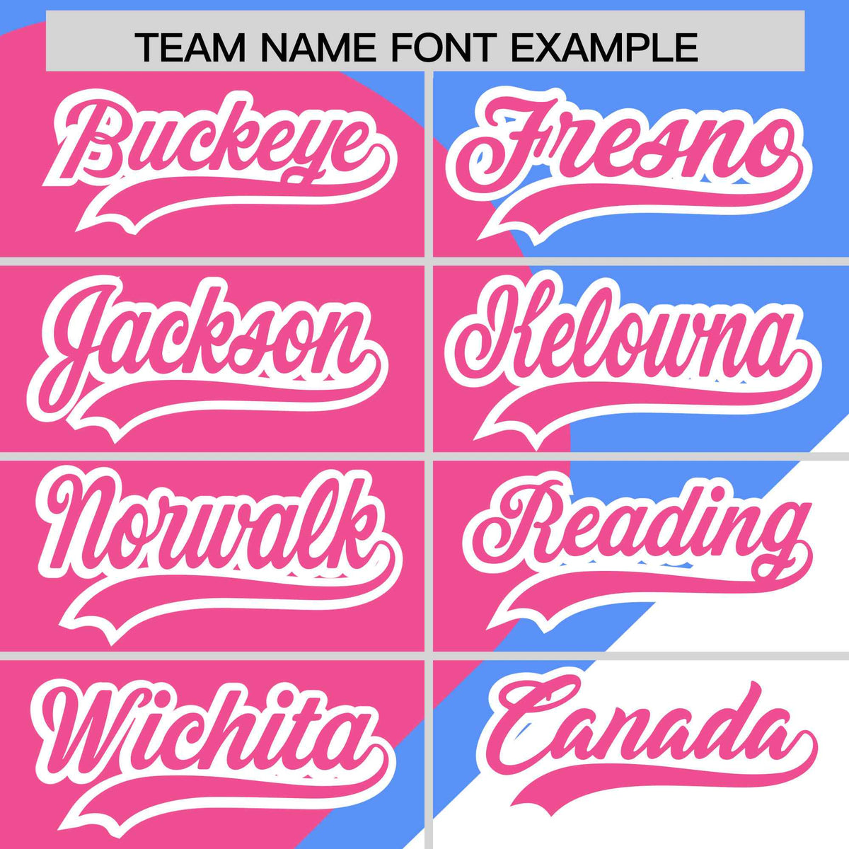 Custom Powder Blue Pink-White Color Block Personalized Half Heart Pattern Authentic Baseball Jersey| KXKSHOP