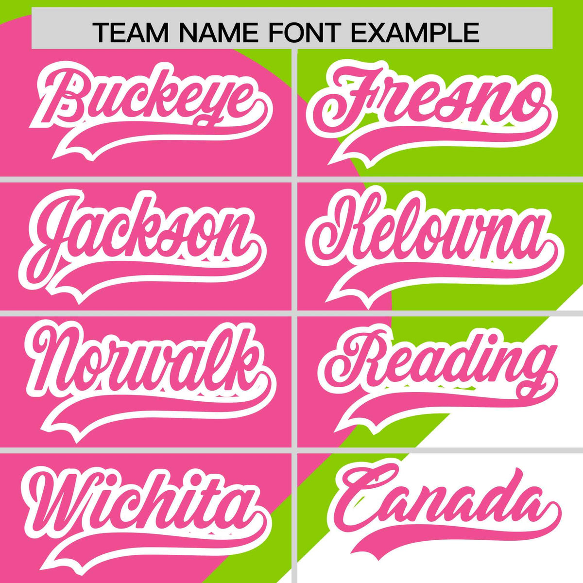 Custom Neon Green Pink-White Color Block Personalized Half Heart Pattern Authentic Baseball Jersey| KXKSHOP