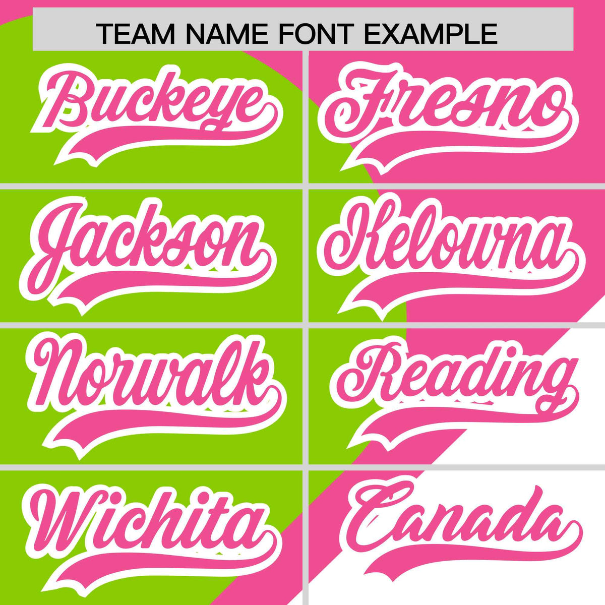 Custom Pink Neon Green-White Color Block Personalized Half Heart Pattern Authentic Baseball Jersey| KXKSHOP