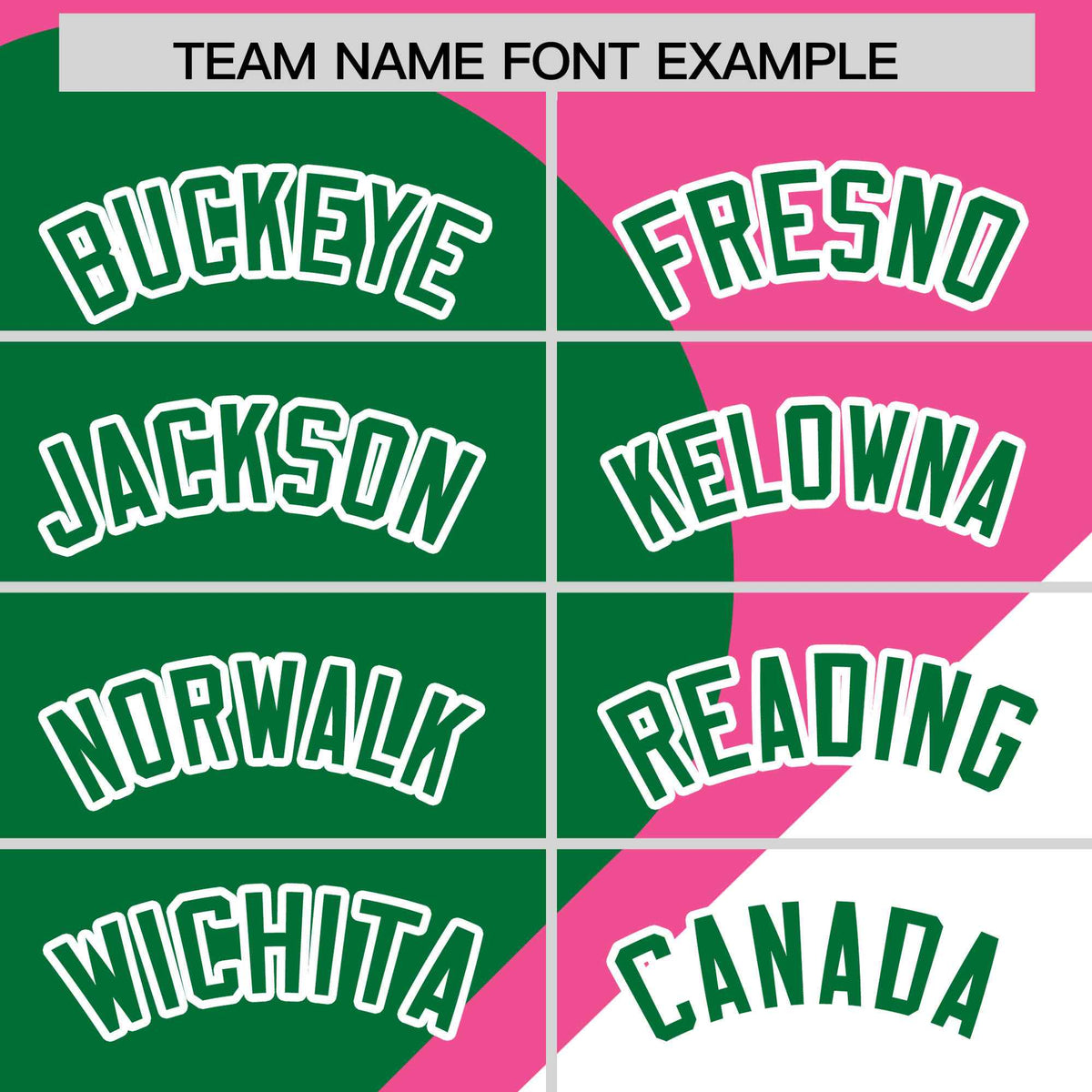 Custom Pink Kelly Green-White Color Block Personalized Half Heart Pattern Authentic Baseball Jersey| KXKSHOP