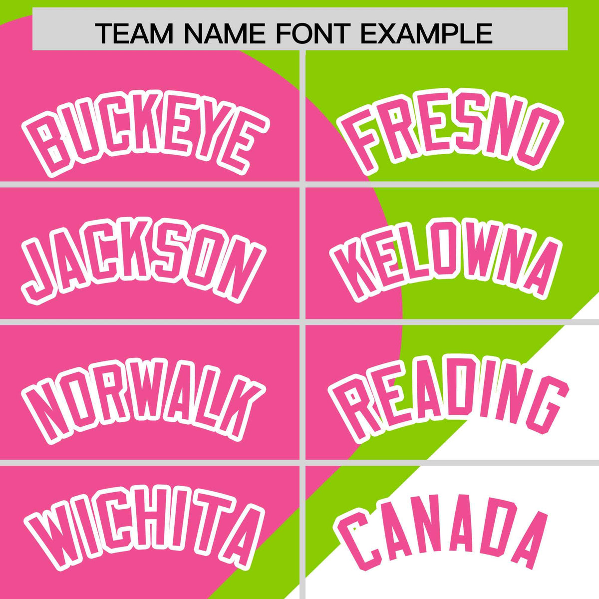 Custom Neon Green Pink-White Color Block Personalized Half Heart Pattern Authentic Baseball Jersey| KXKSHOP