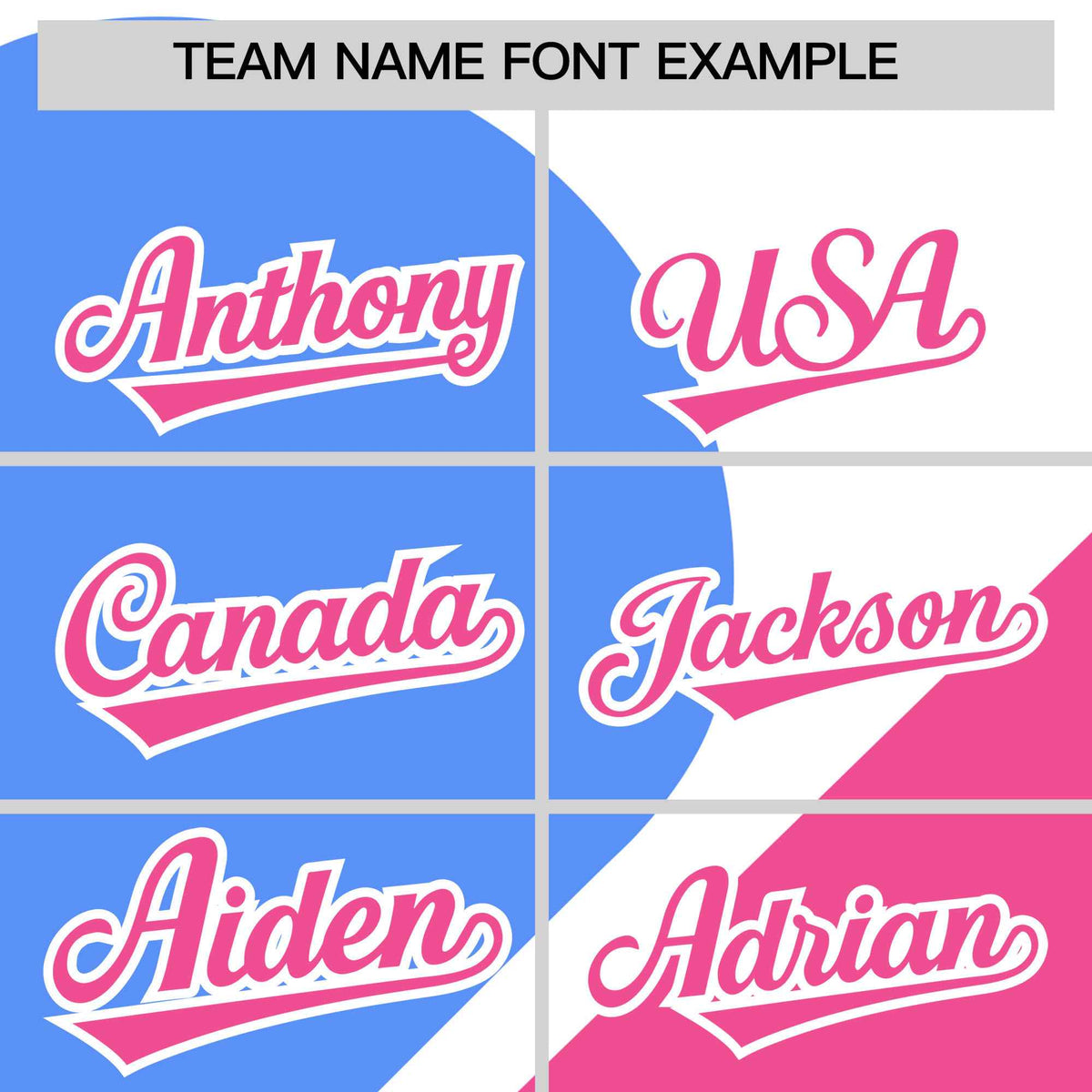 Custom White Powder Blue-Pink Color Block Personalized Half Heart Pattern Authentic Baseball Jersey| KXKSHOP