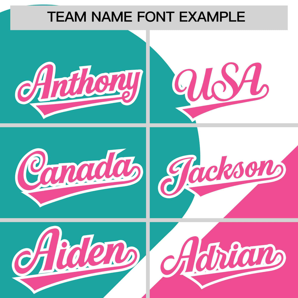 Custom White Aqua-Pink Color Block Personalized Half Heart Pattern Authentic Baseball Jersey| KXKSHOP