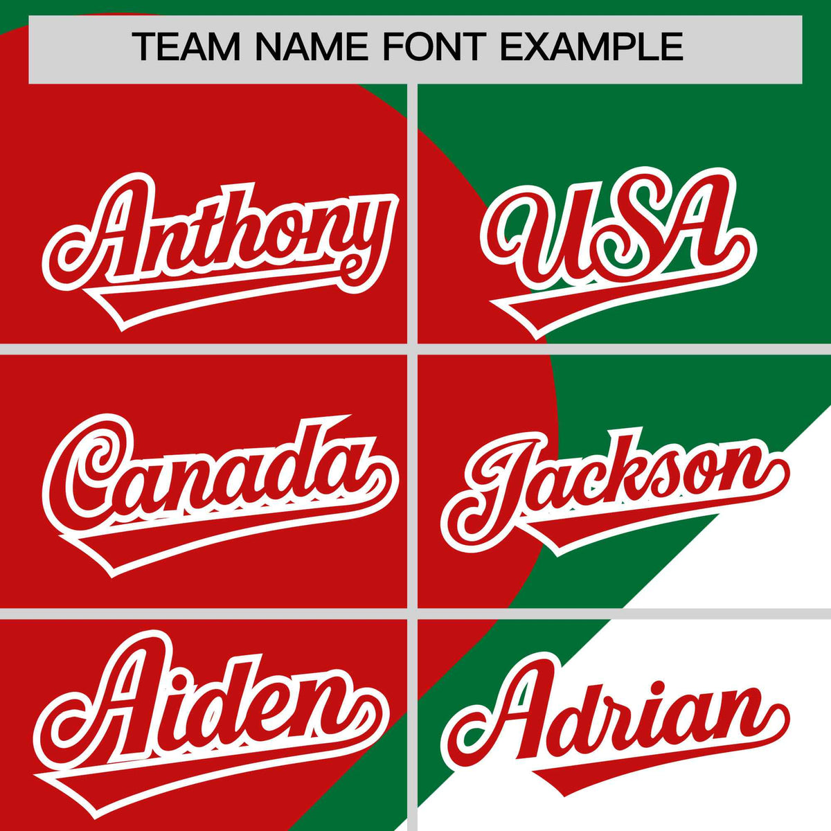 Custom Kelly Green Red-White Color Block Personalized Half Heart Pattern Authentic Baseball Jersey| KXKSHOP