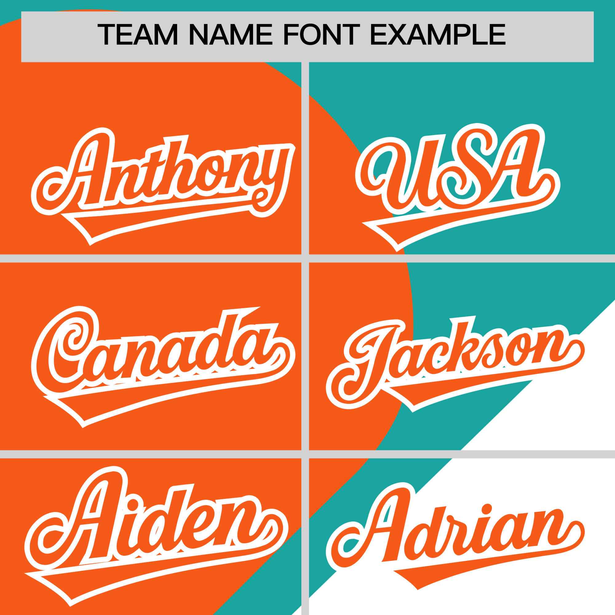 Custom Aqua Orange-White Color Block Personalized Half Heart Pattern Authentic Baseball Jersey| KXKSHOP